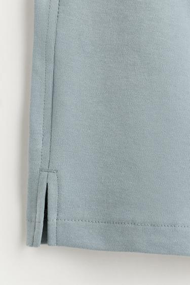 Interlock Bermuda shorts — STEEL BLUE 4