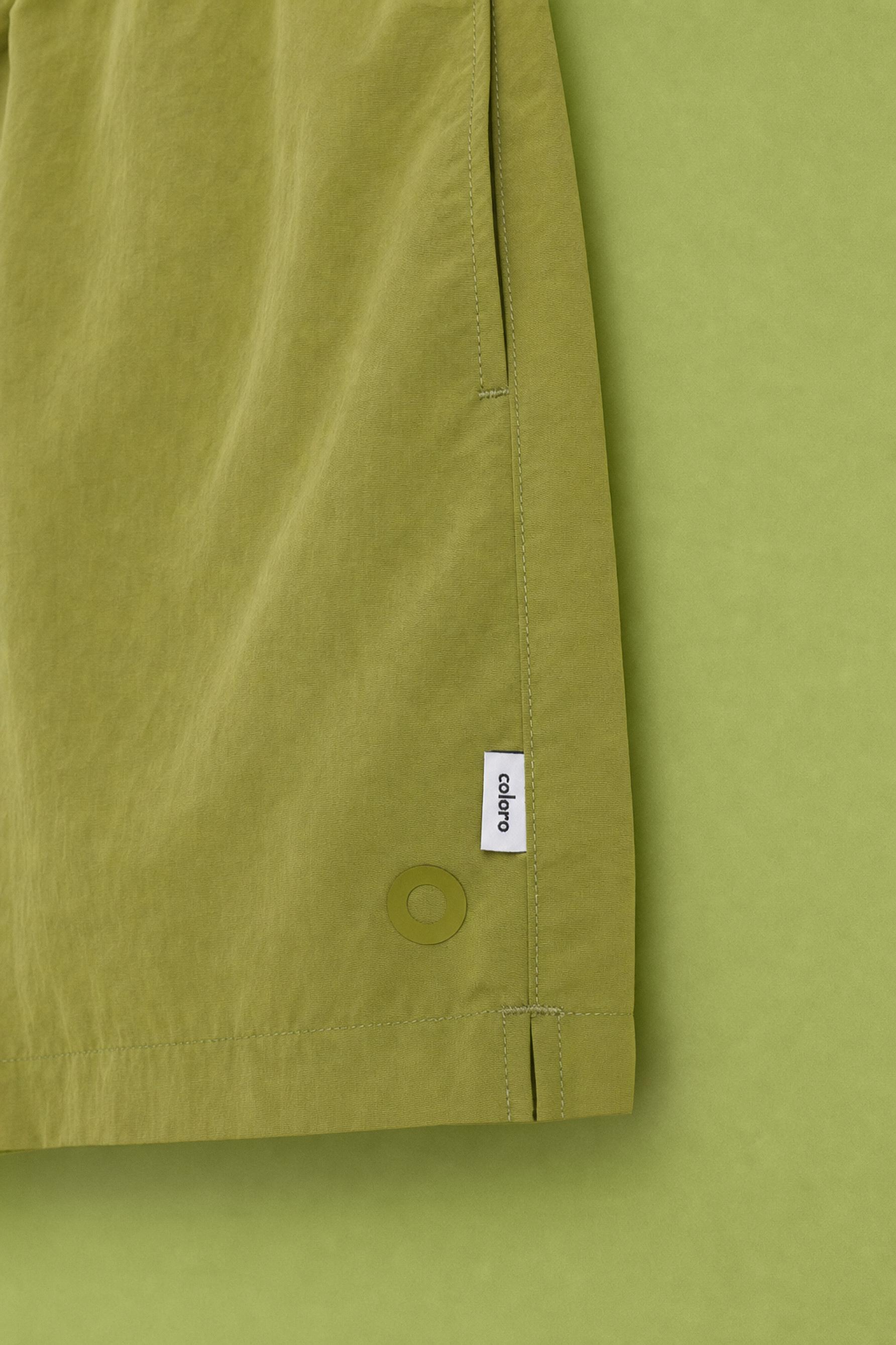 Coloro x Lefties straight swim trunks — PISTACHIO GREEN