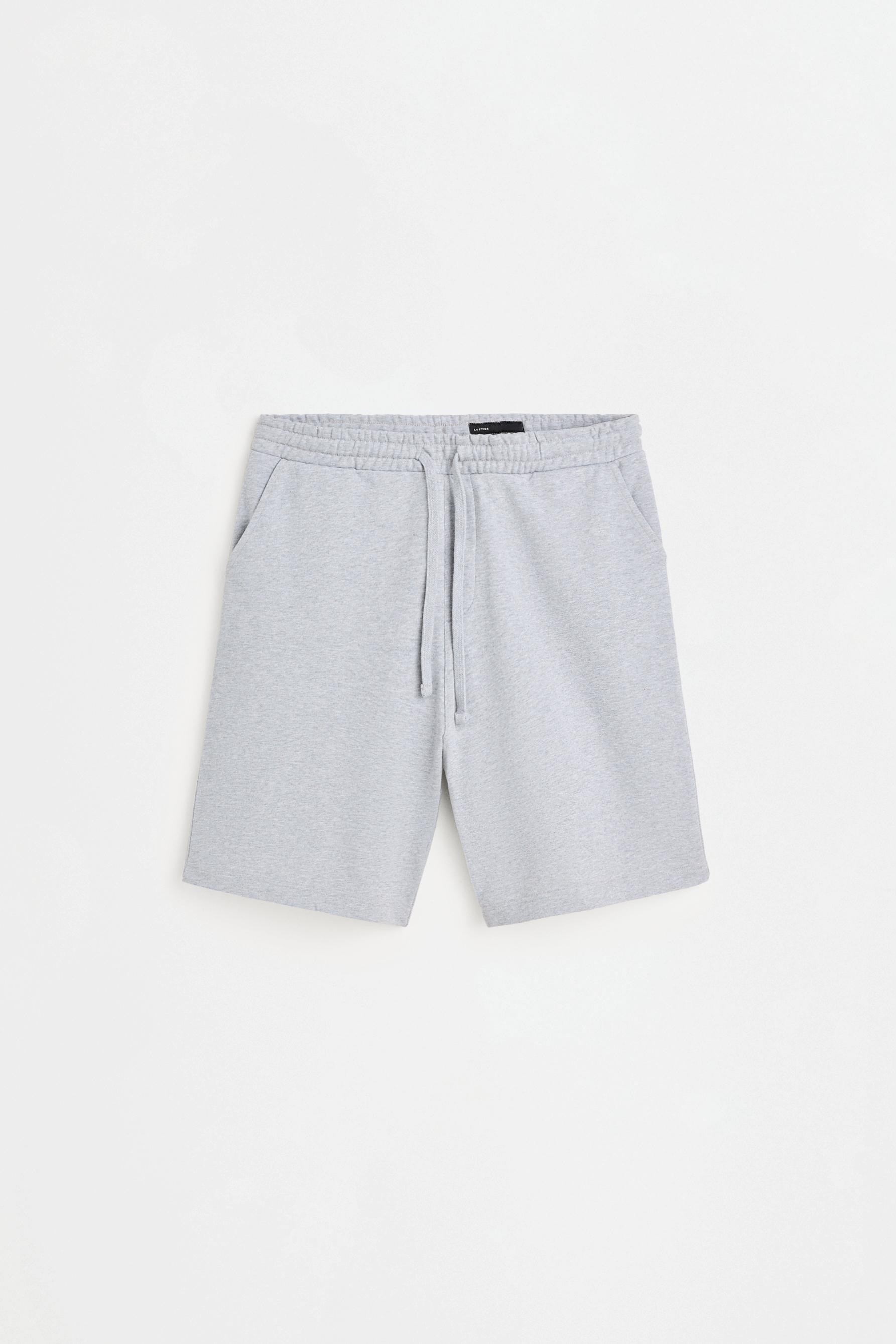 Baggy tracksuit Bermuda shorts — GREY MARL