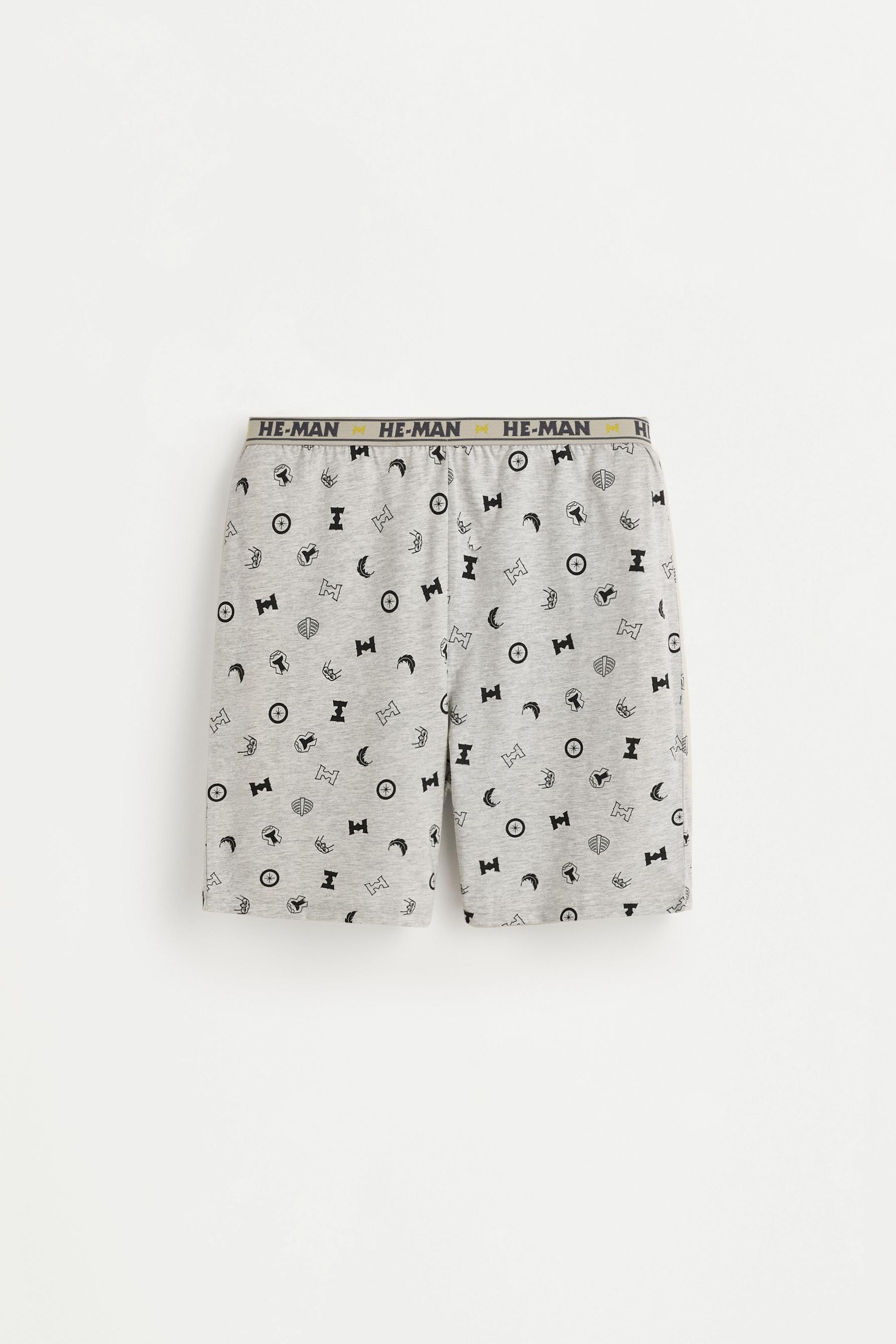 He-Man ©Mattel short pyjamas — BLUE GREY