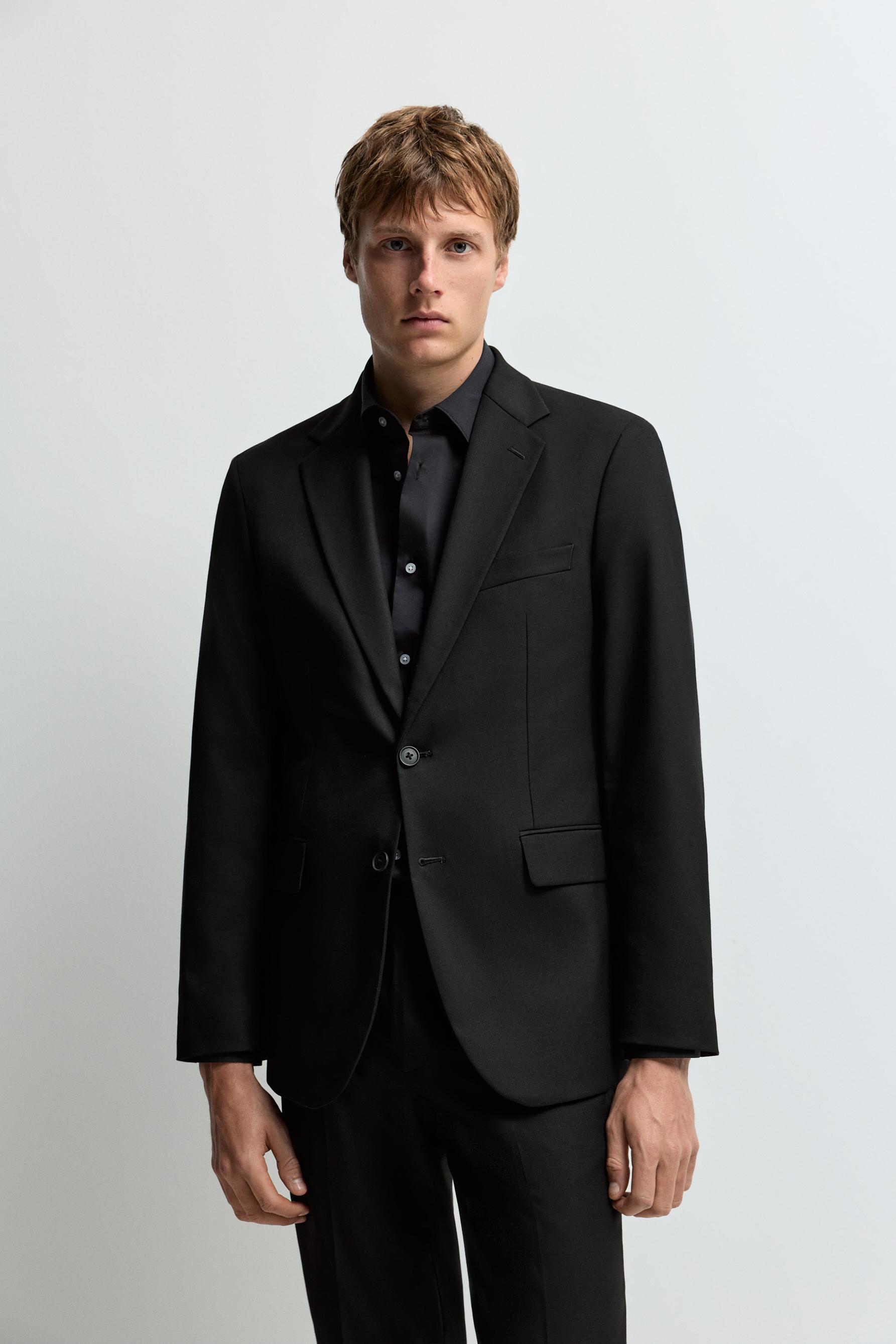 Suit blazer — BLACK