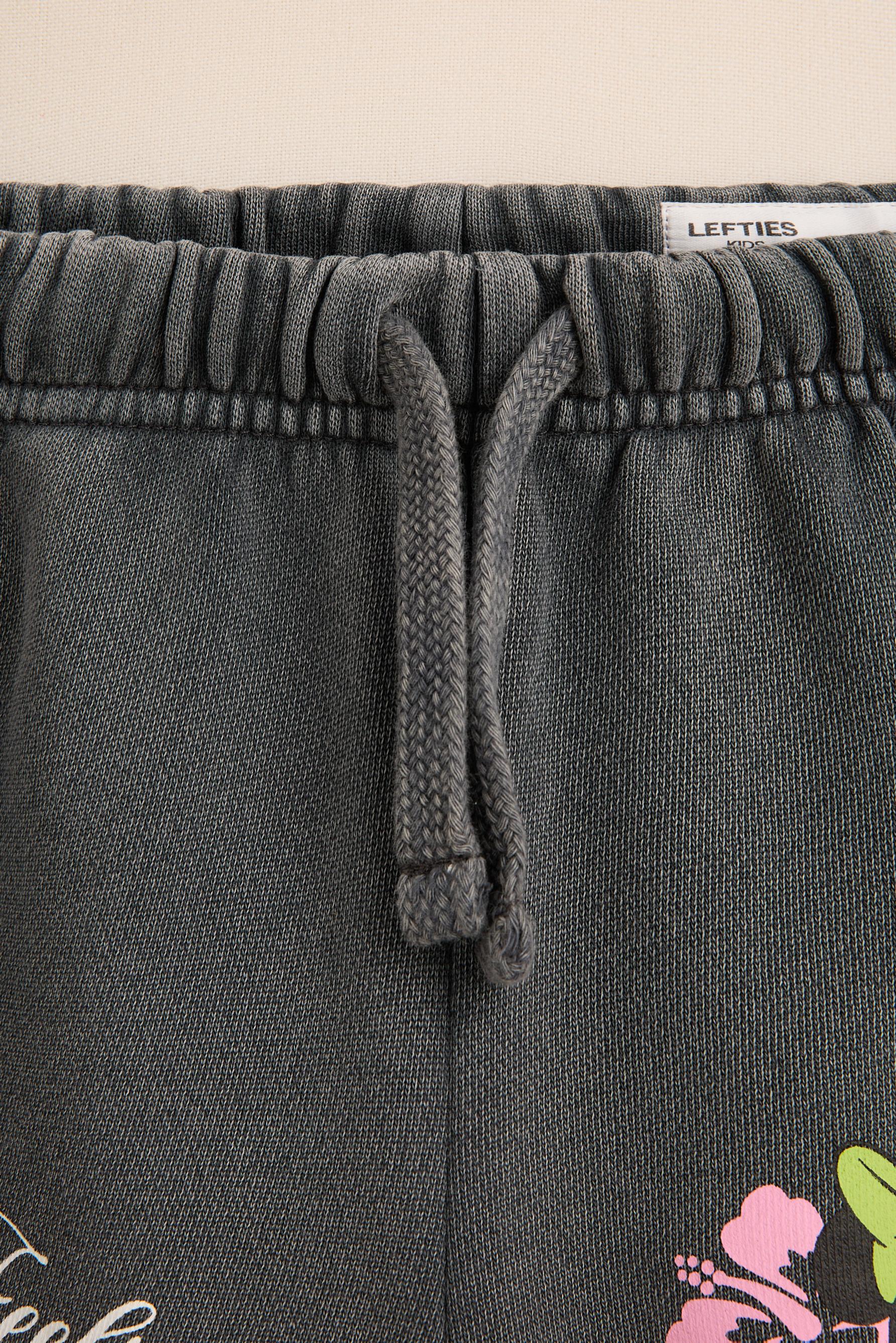 Faded-effect Minnie Mouse ©Disney shorts — ANTHRACITE GREY