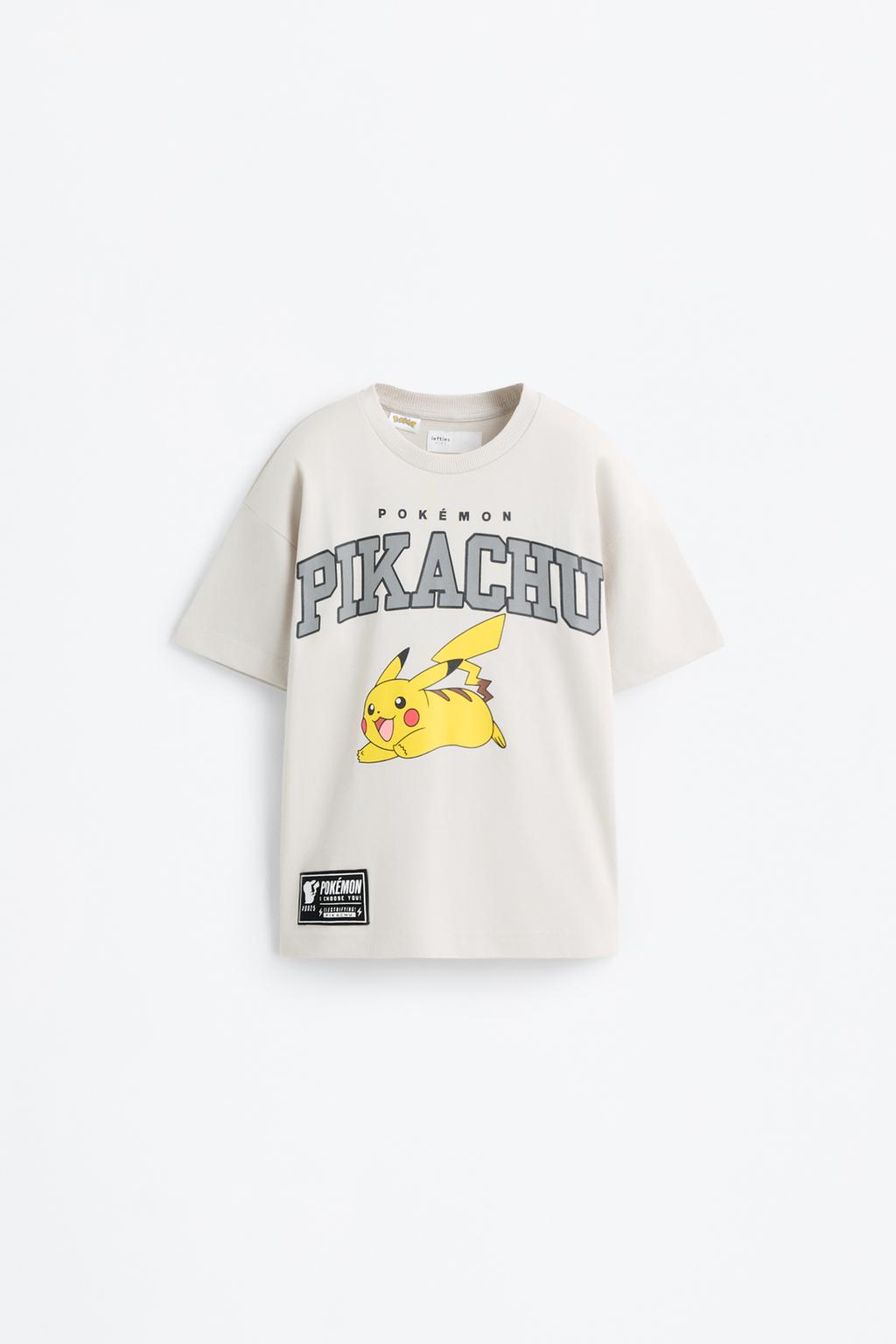 T-shirt Pikachu Pokémon™ etiqueta