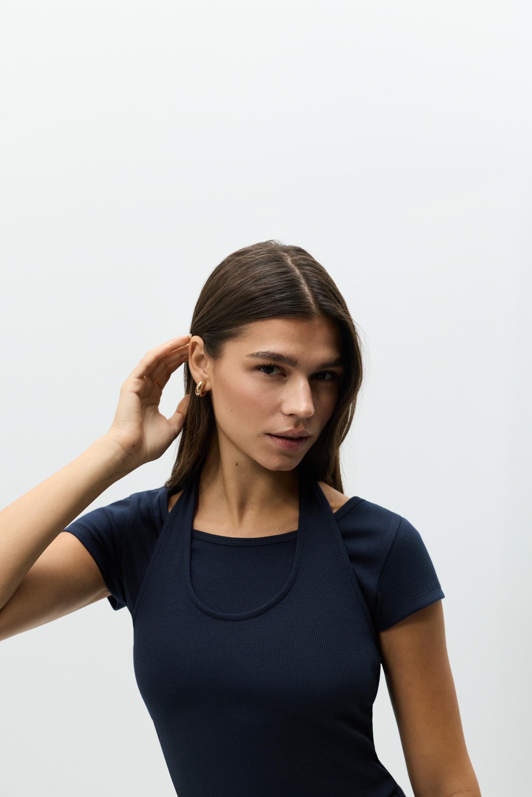 Double-layer top — NAVY