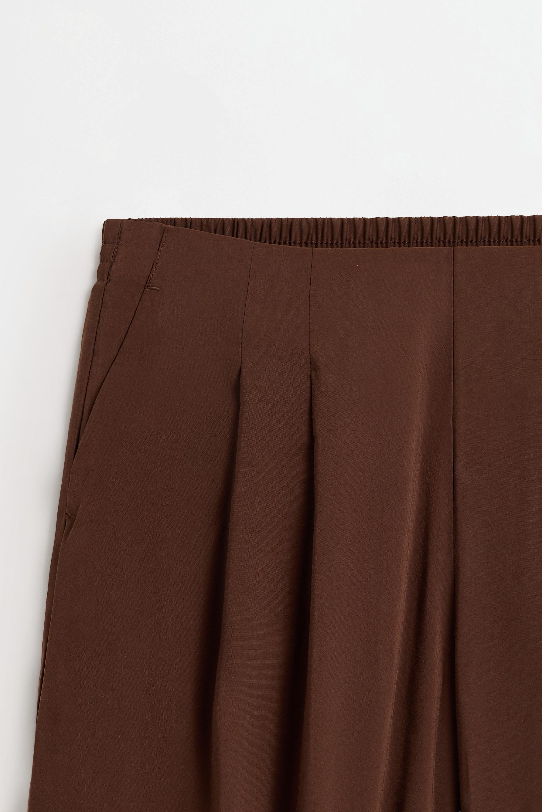 Pleated wide-leg trousers — OCHRE