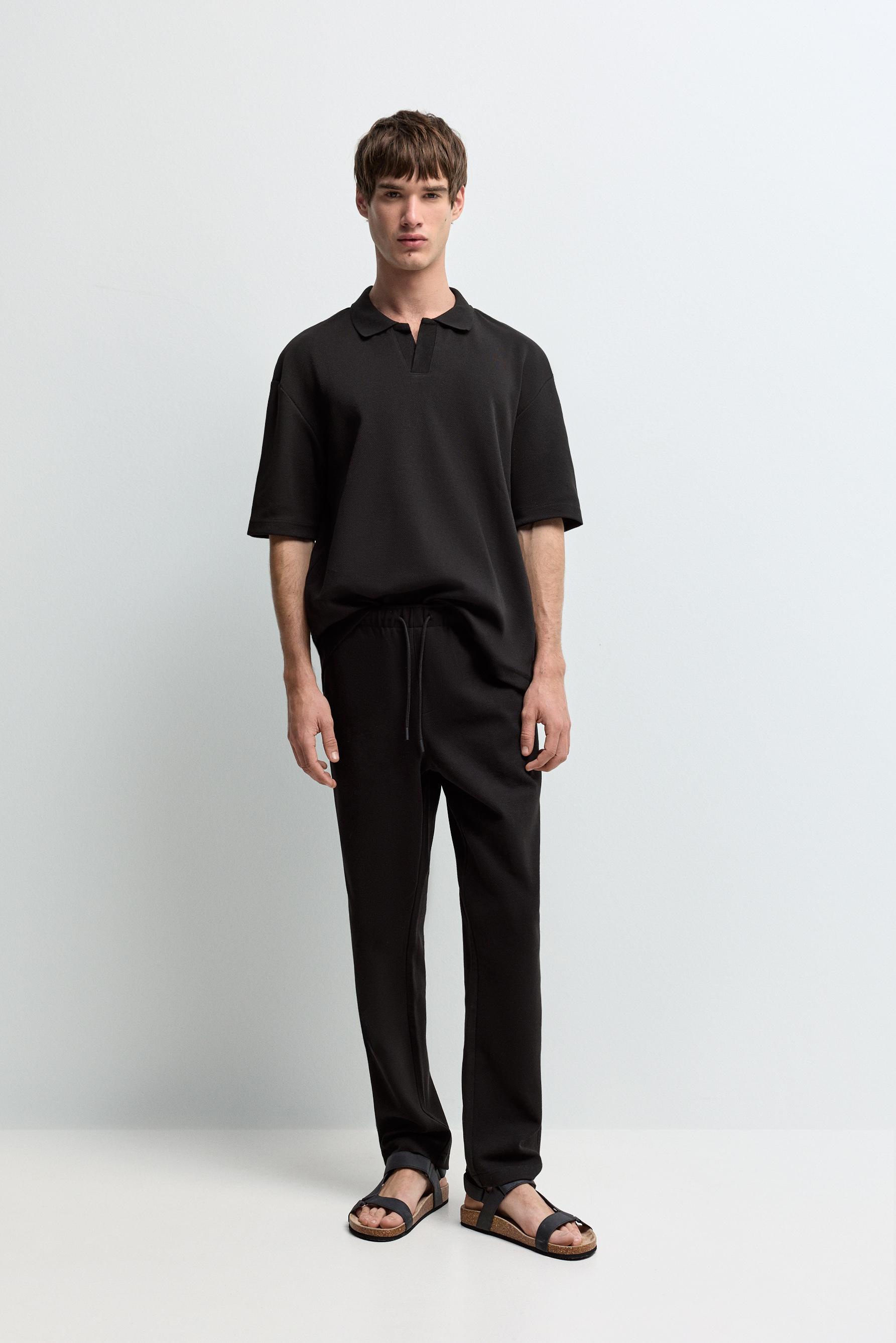 Pantalón jogger estructura