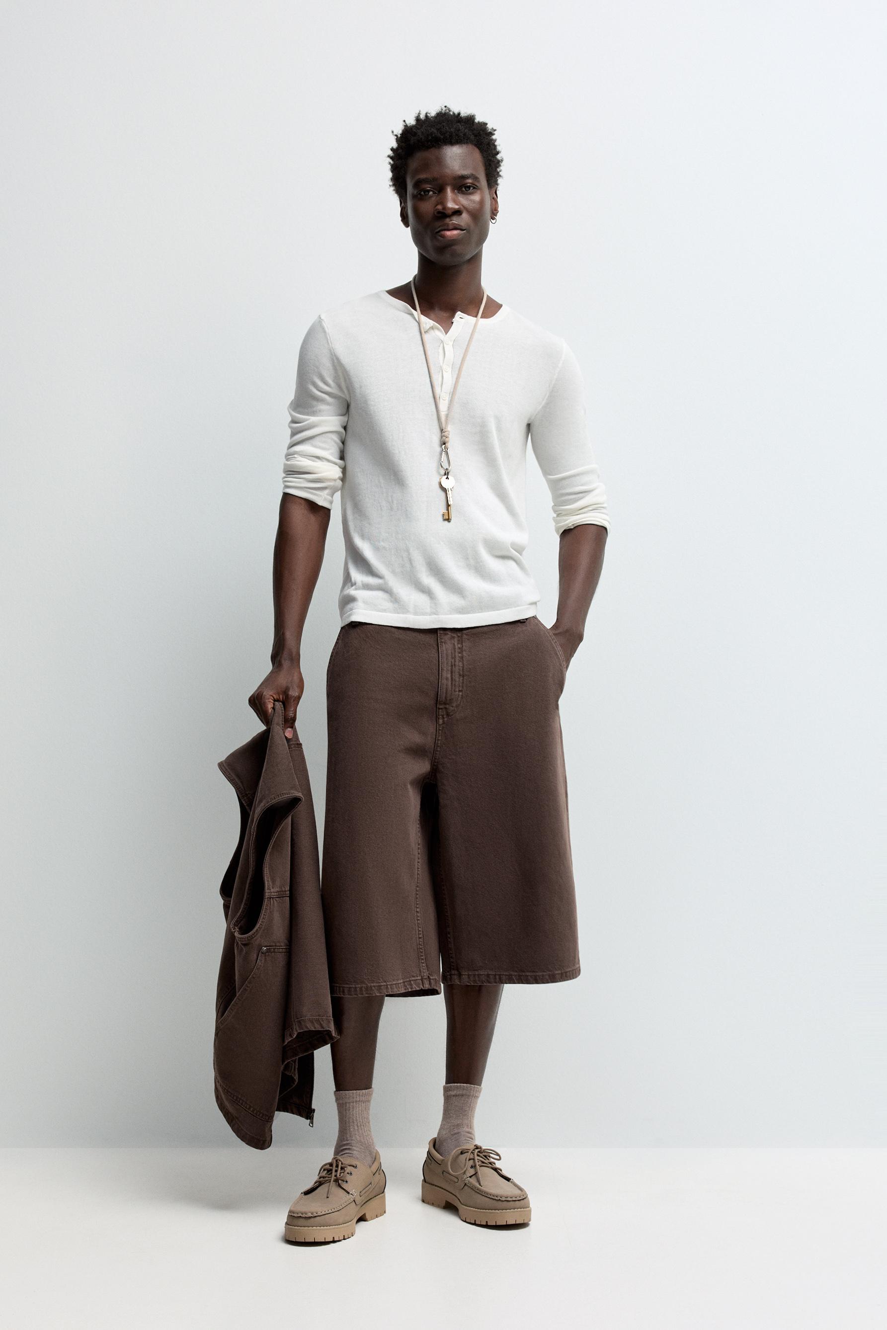 Bermuda denim skater