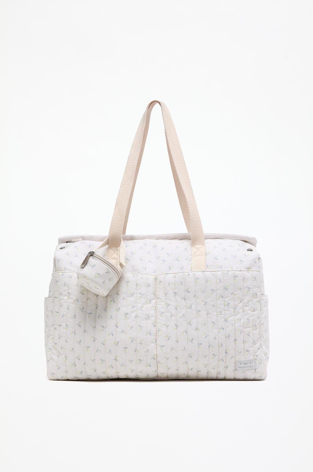 Floral maternity bag