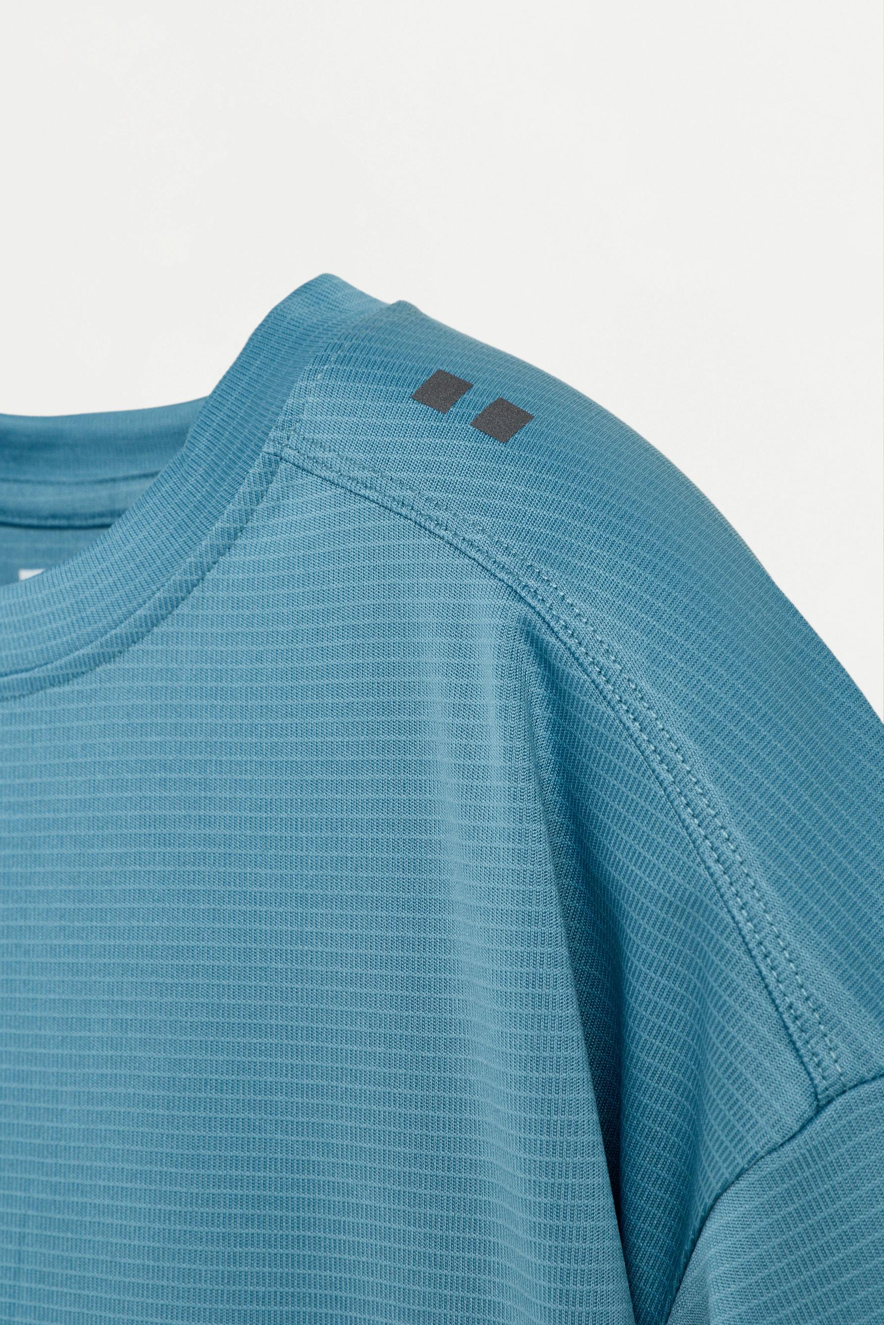 Sports T-shirt — FADED PETROL BLUE