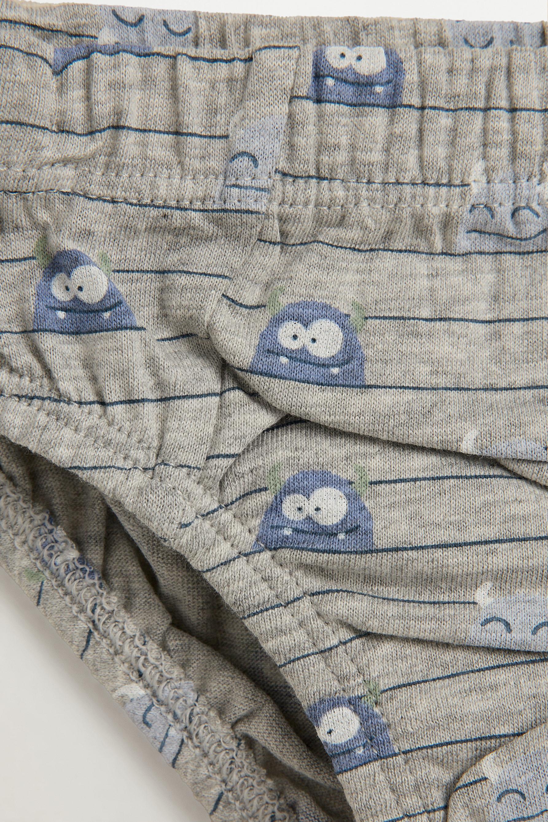 Monster briefs (7-pack) — GREY