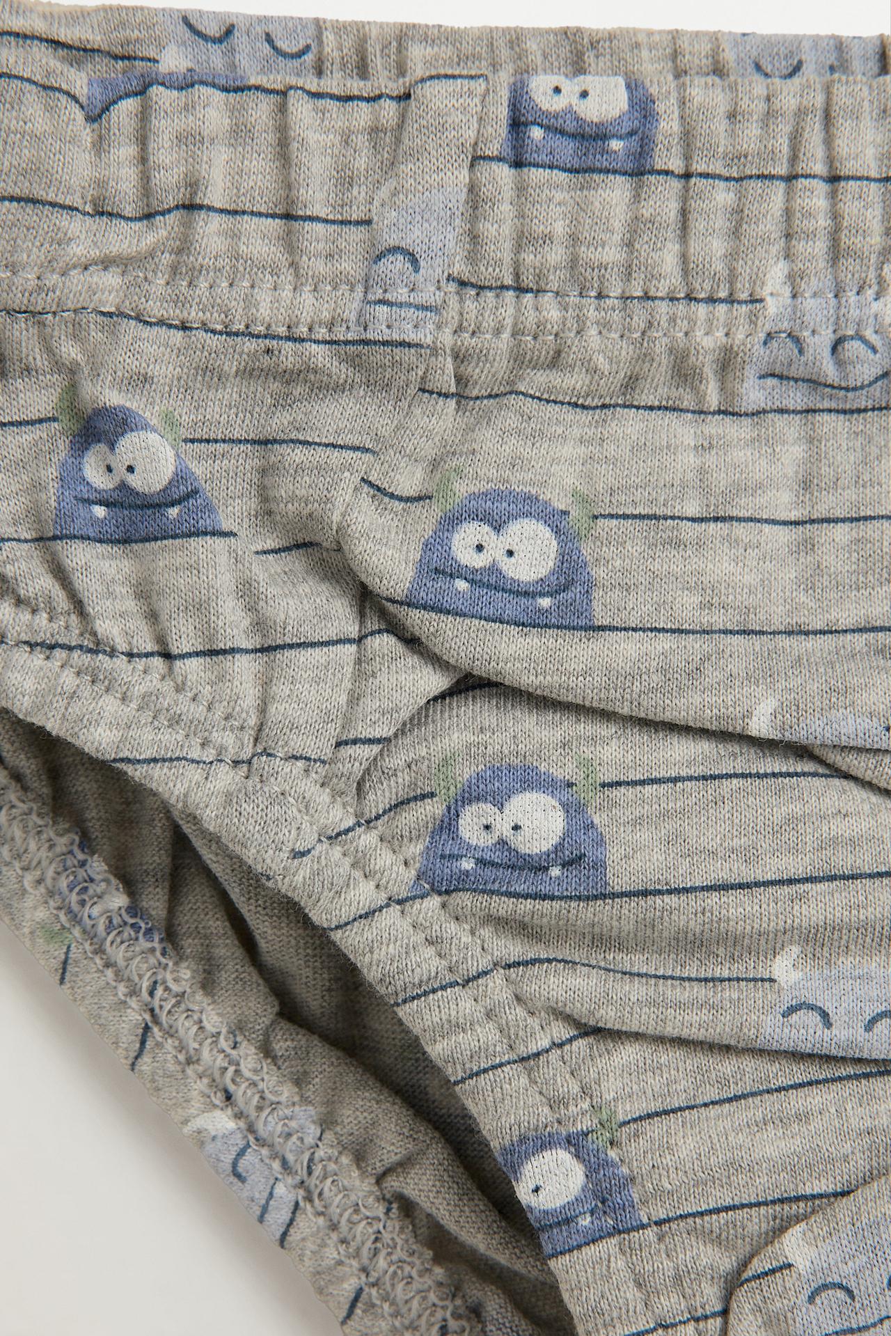 Monster briefs (7-pack) — GREY