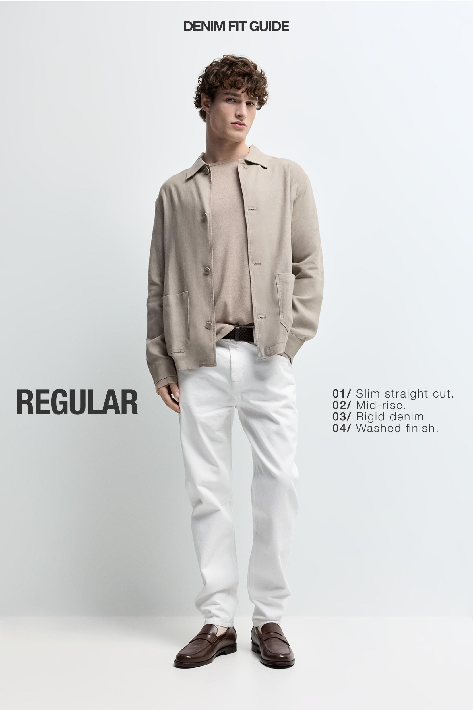 Regular jeans — WHITE