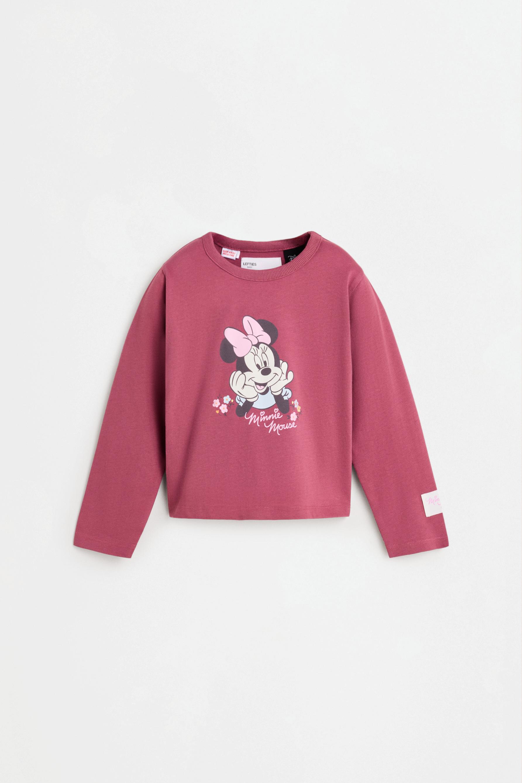 Minnie Mouse ©Disney T-shirt and dungarees co-ord — ECRU