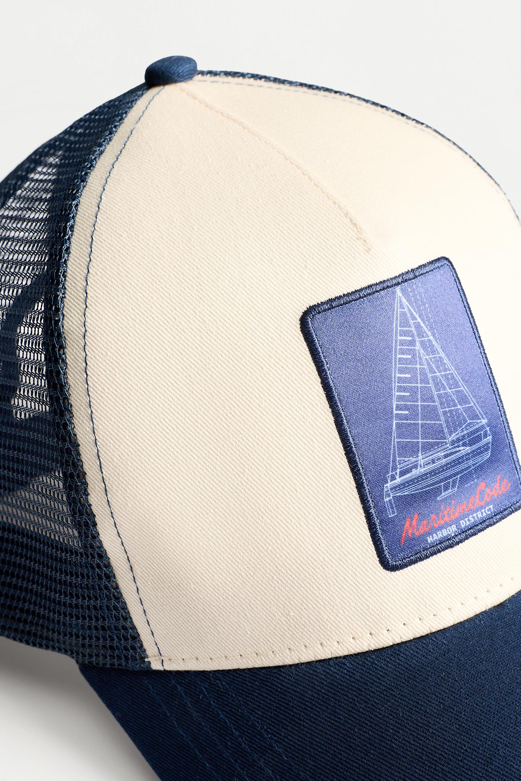 Mesh patch cap — DEEP BLUE