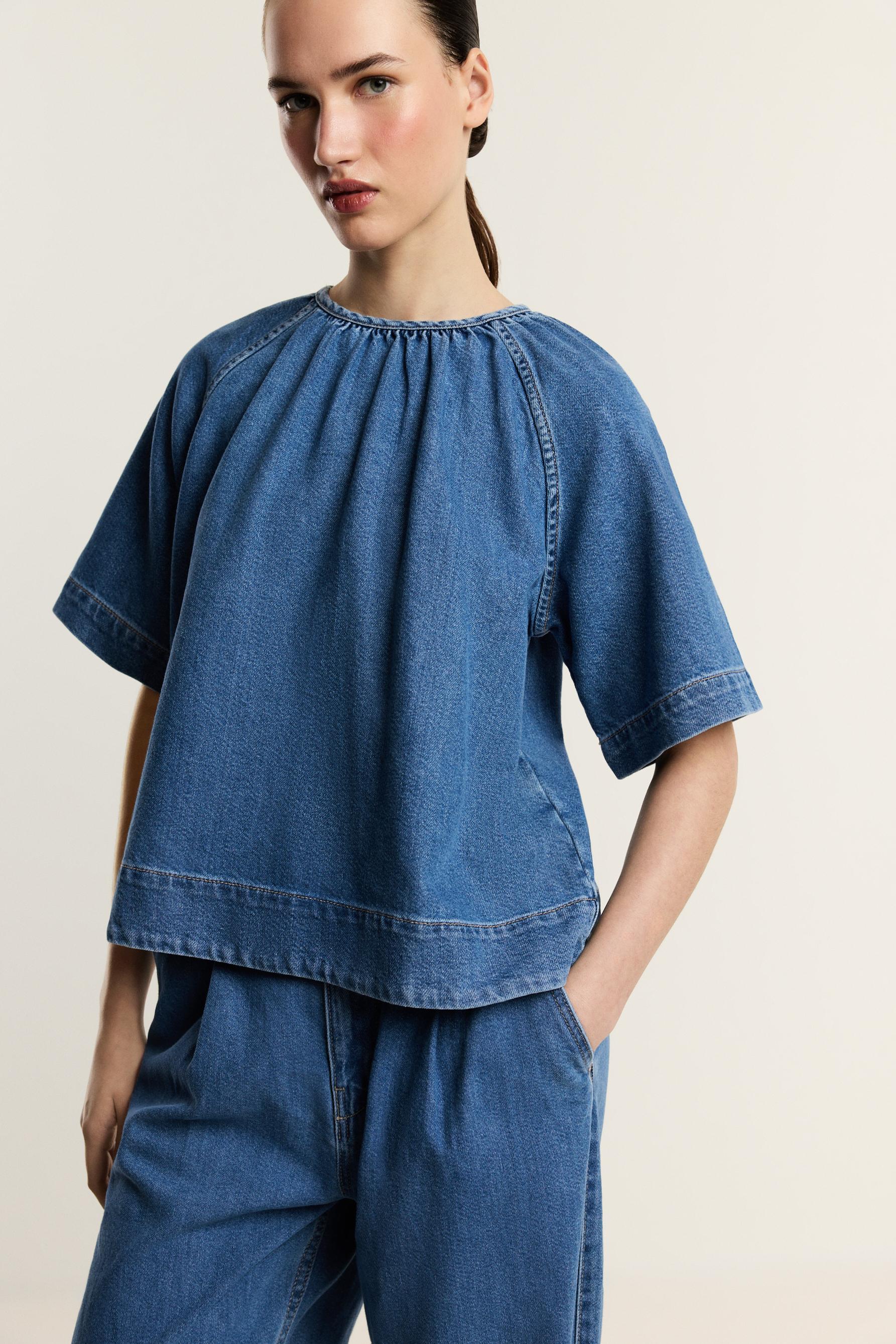Blusa denim
