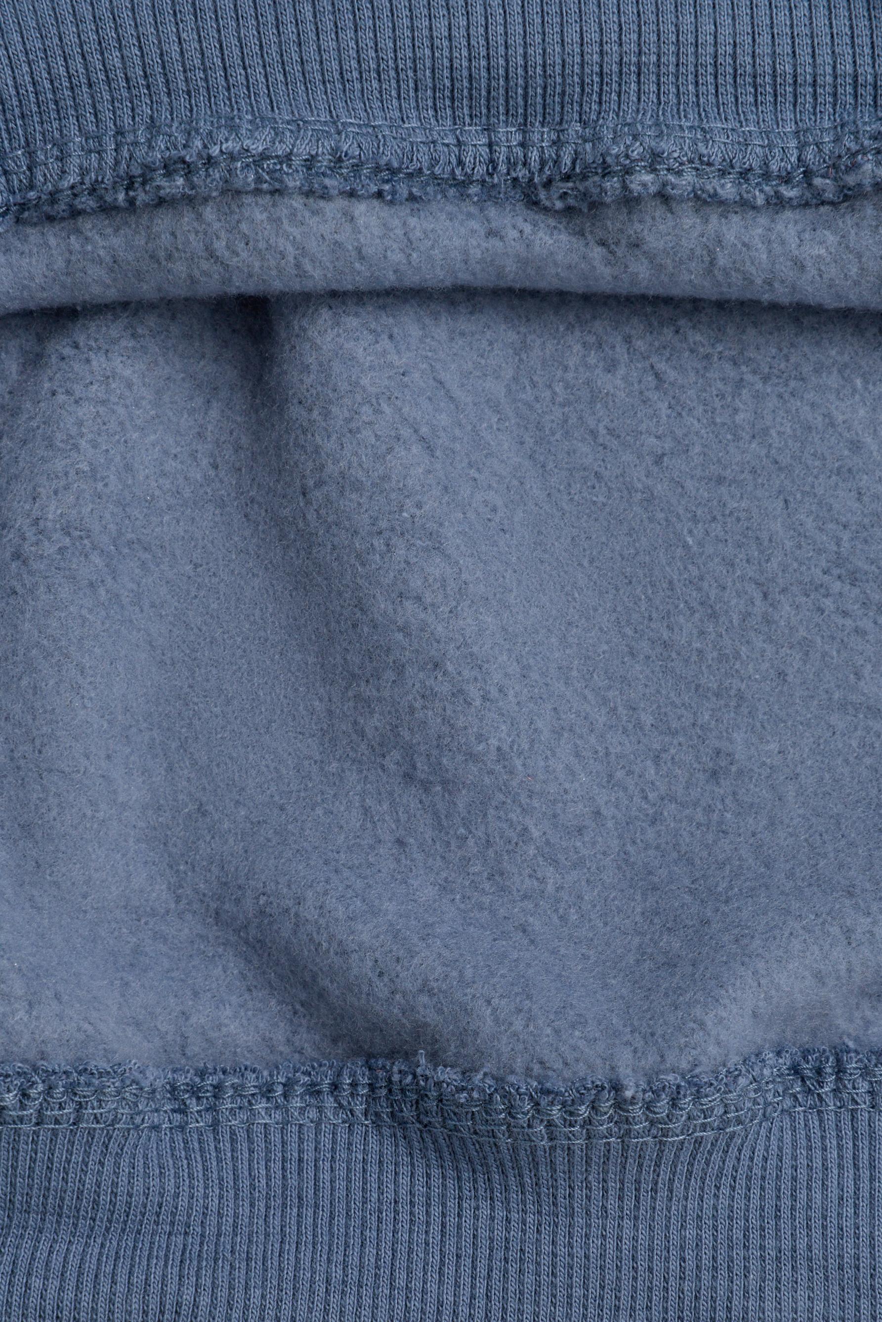 Cropped hoodie — STEEL BLUE