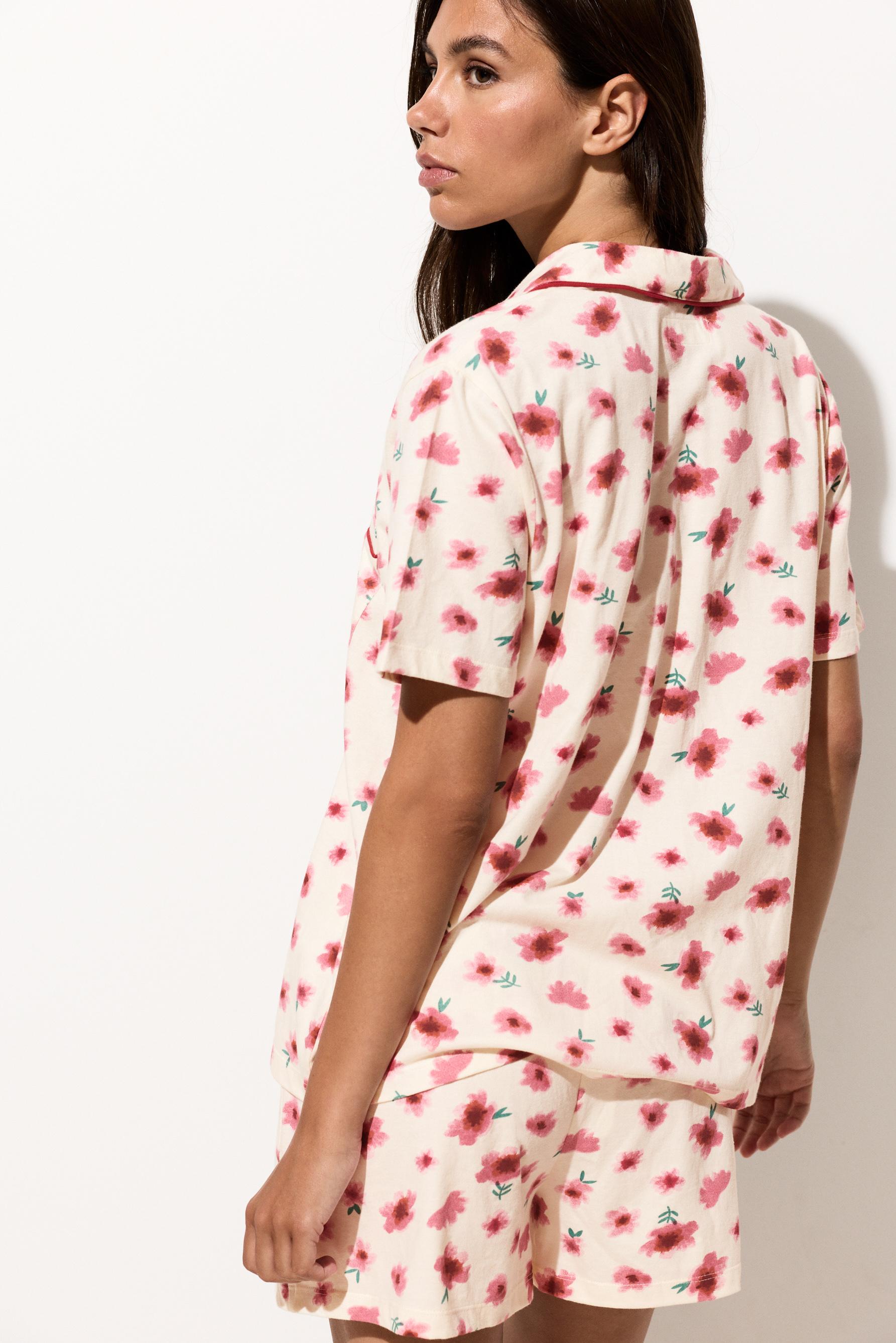 Mickey Mouse ©Disney button-down pyjamas — OFF WHITE