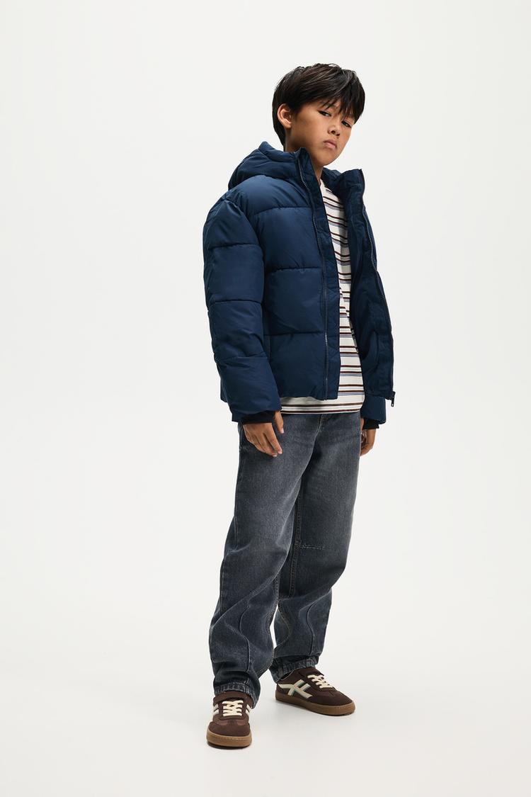 Quilted jacket — NAVY