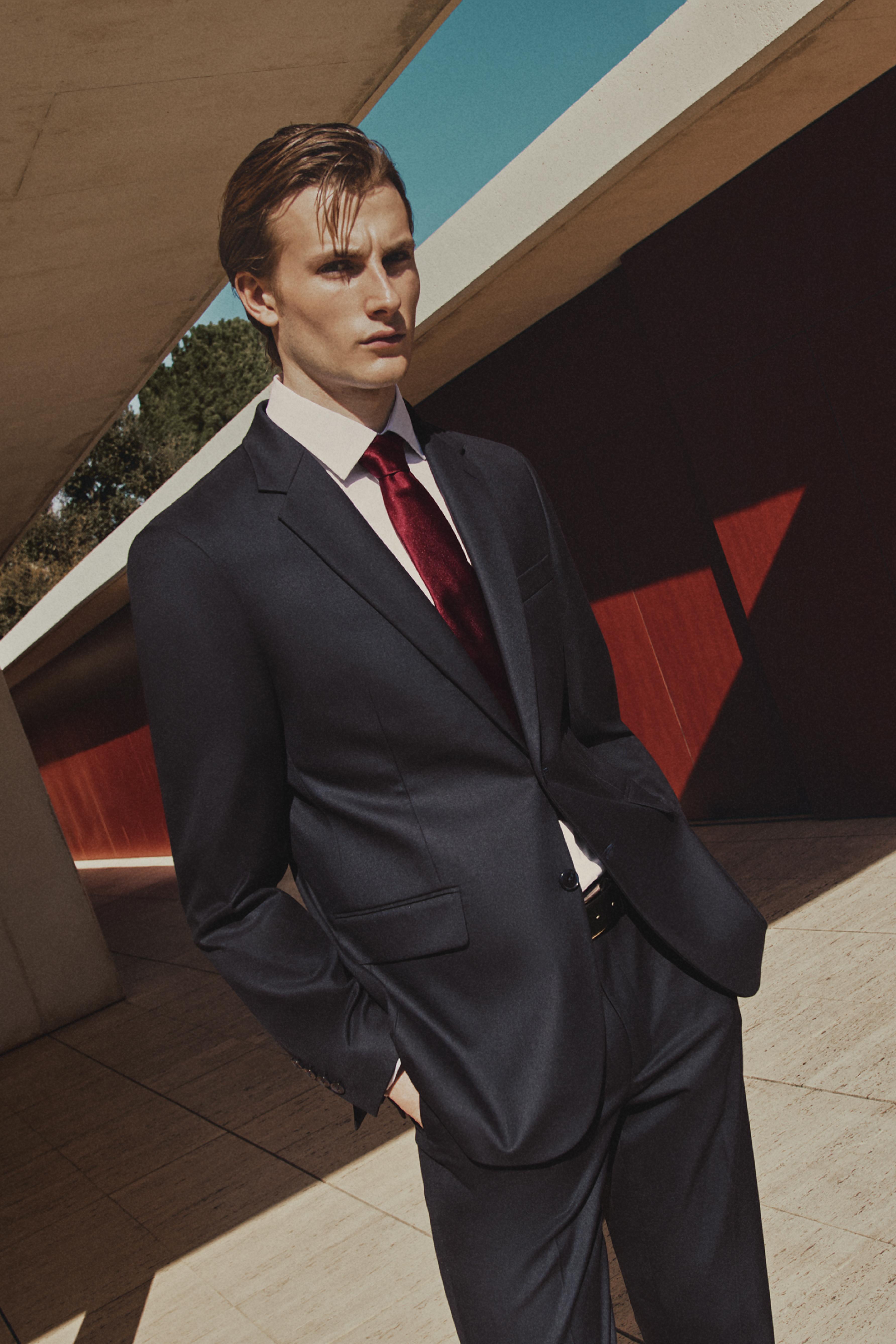 Suit blazer — NAVY