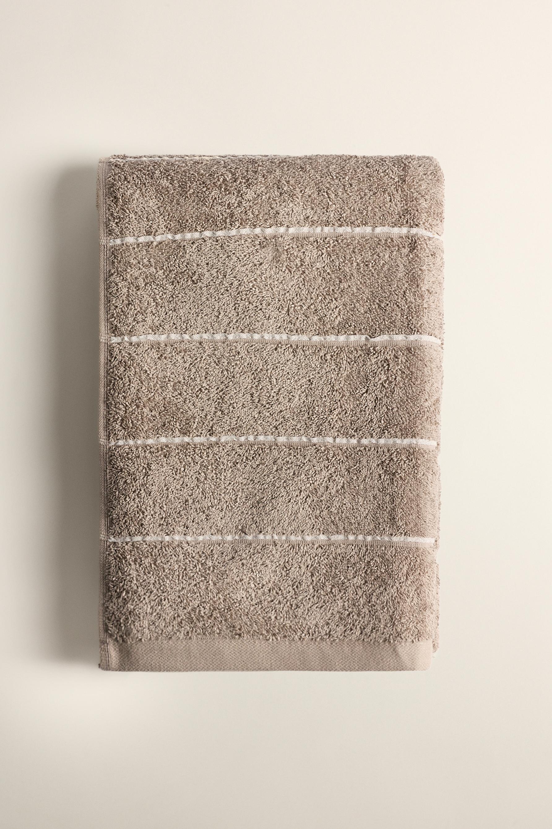 Toalla de baño ondas 140 x 70 cm