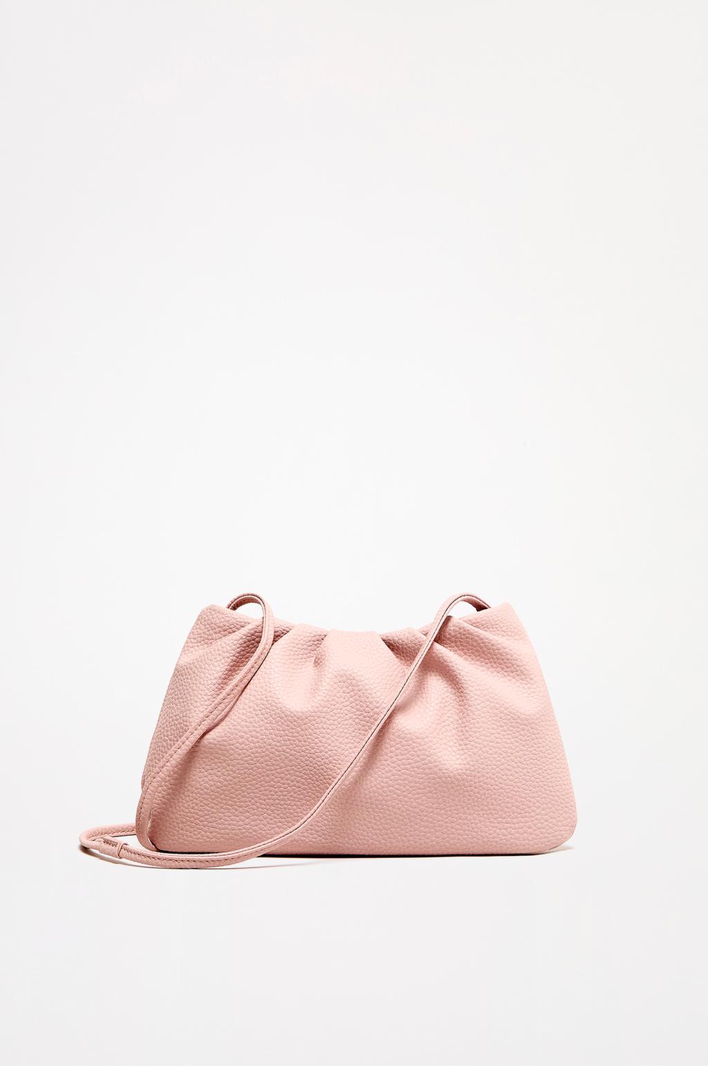 Gathered crossbody bag