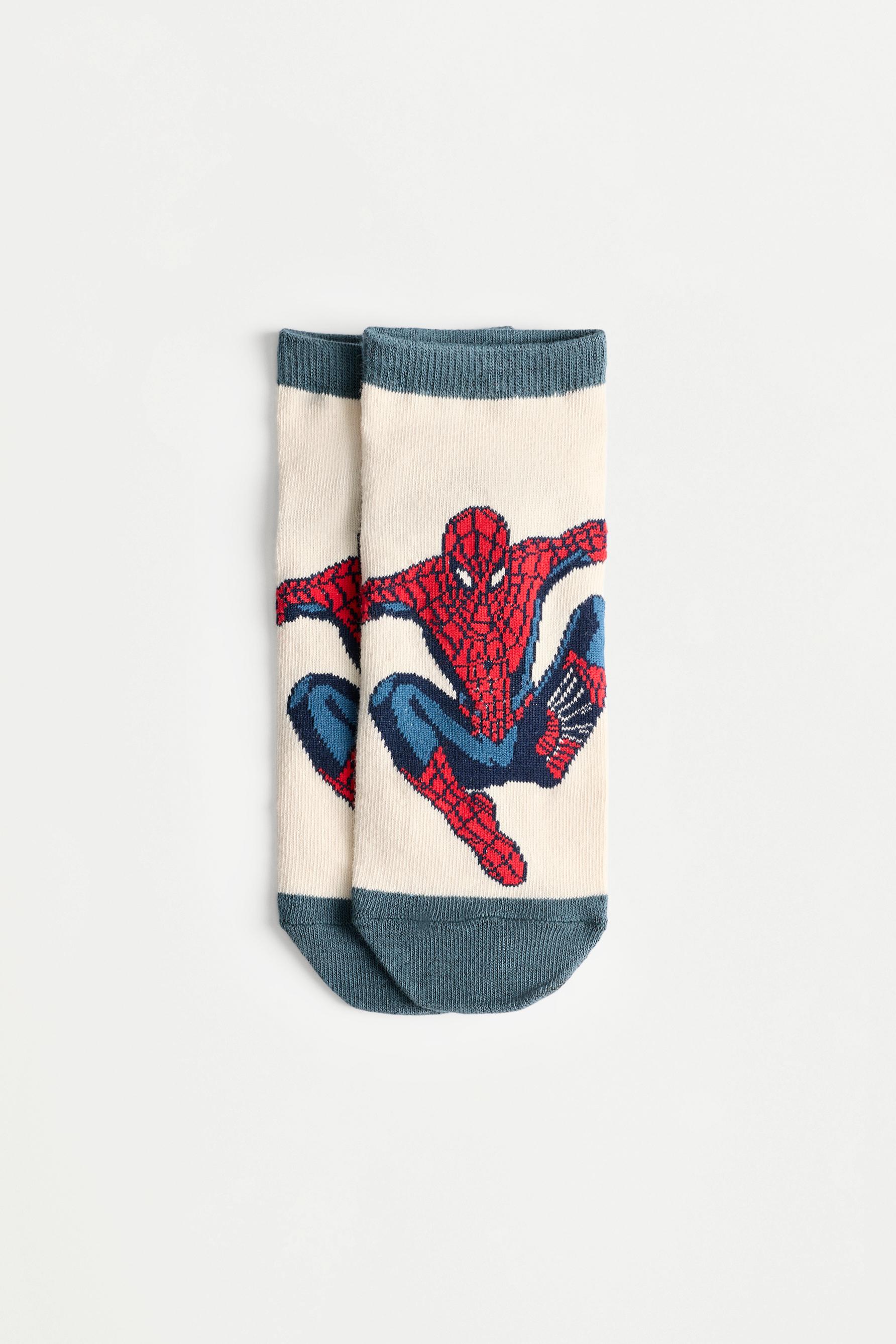 Spiderman ©Marvel ankle socks (4-pack) — GREY BLUE