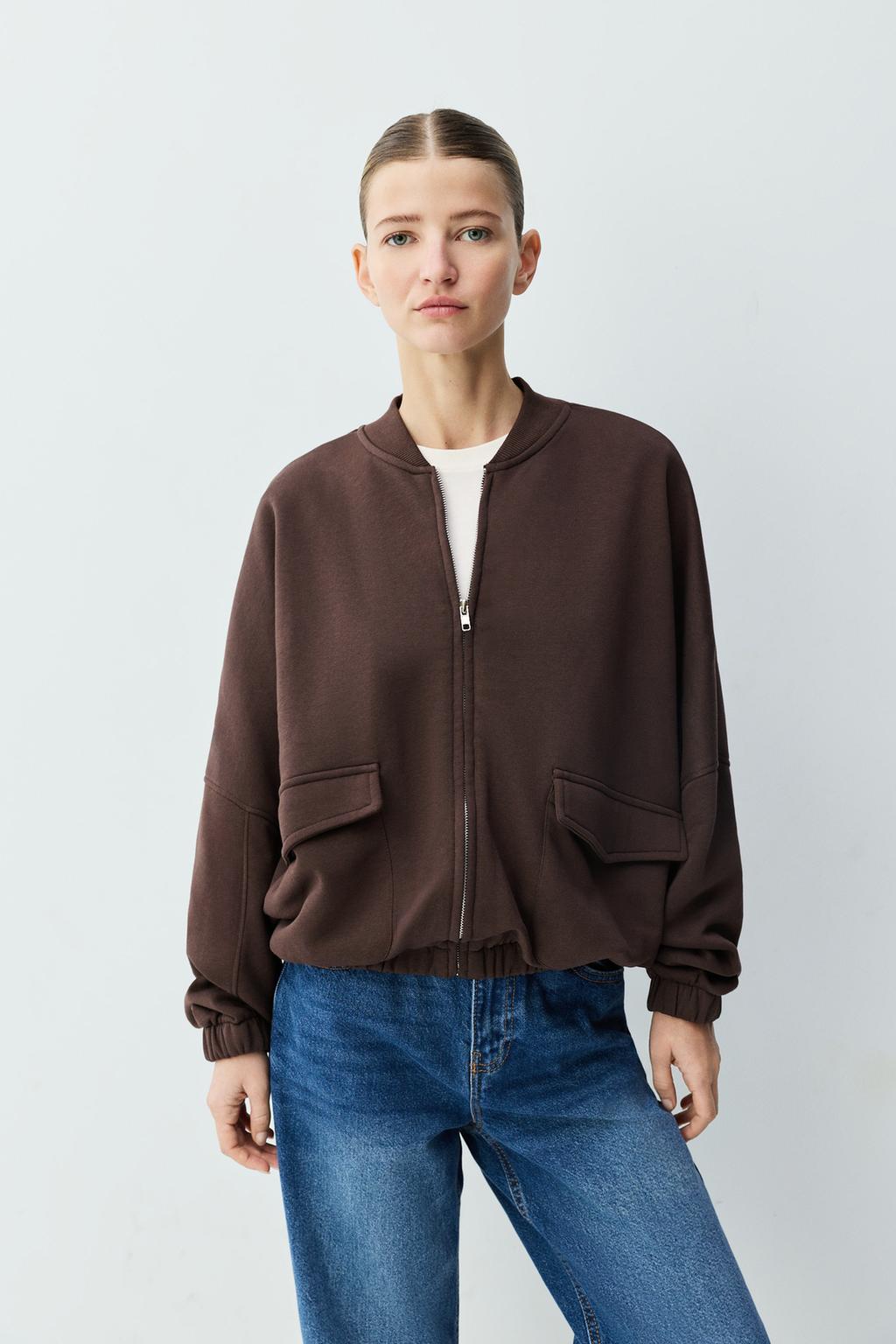 Pocket bomber jacket