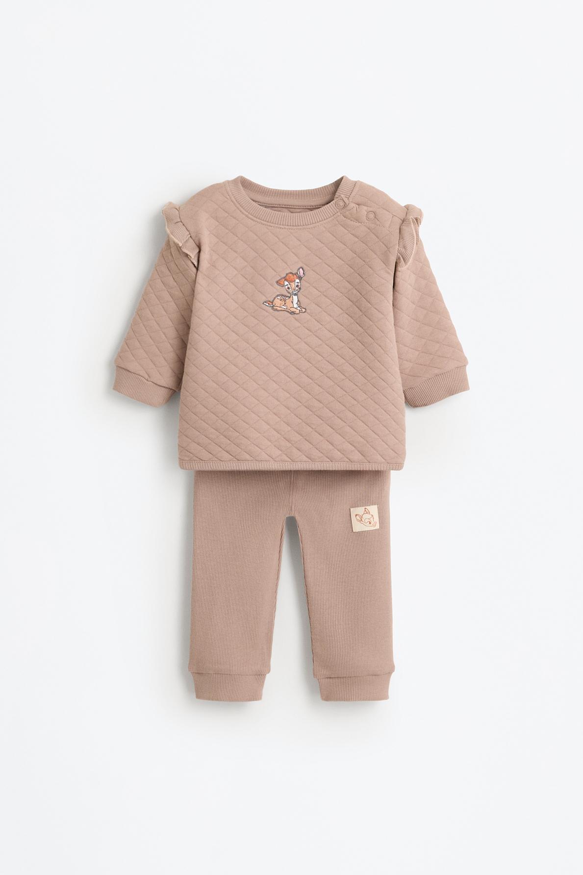 Conjunto Bambi ©Disney sudadera y pantalón