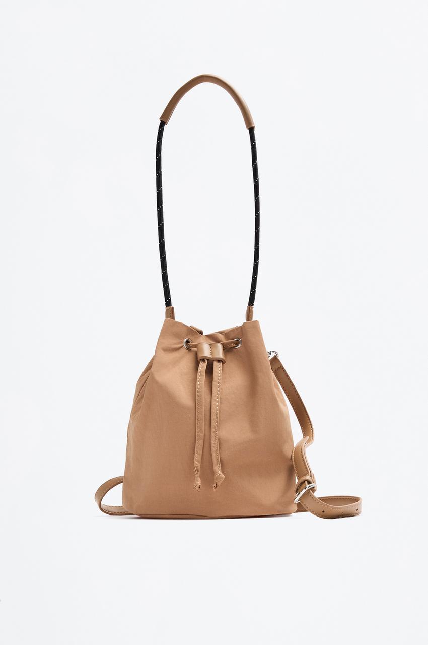 Bolso bucket trench con charm Lefties ESPAÑA
