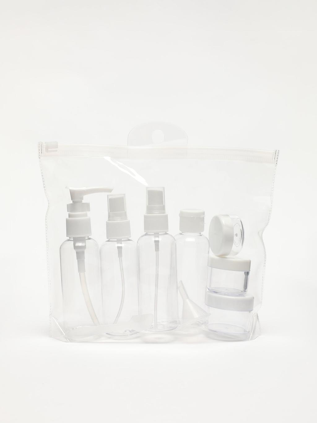 7-piece reusable travel bottle set – Lefties – صورة المنتج