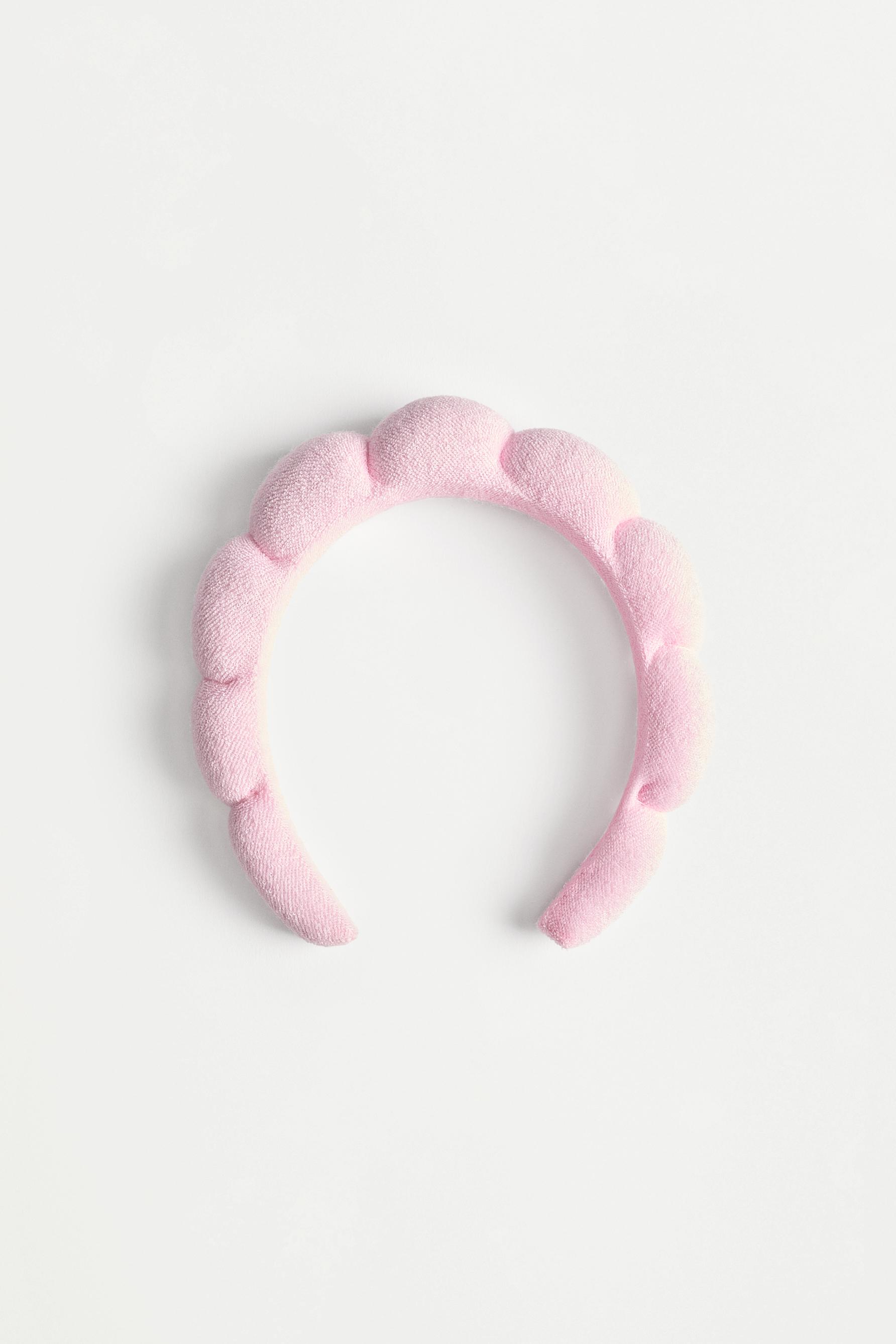 Beauty headband — CHALK PINK (alternate view)