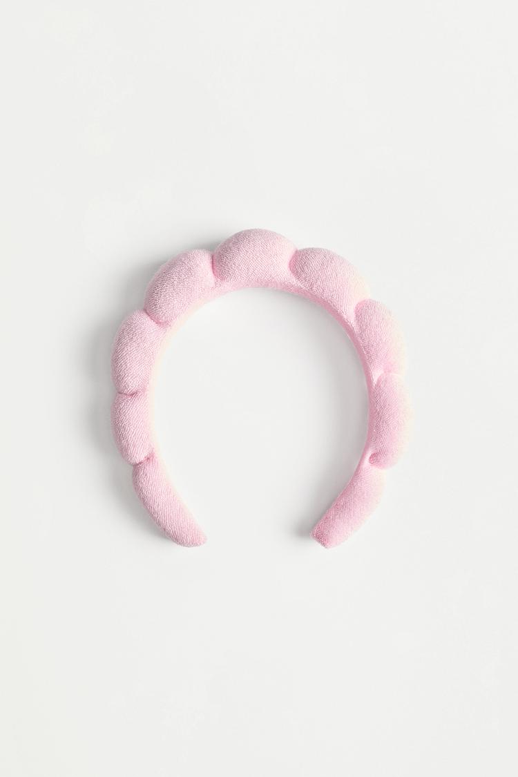 Beauty headband — CHALK PINK