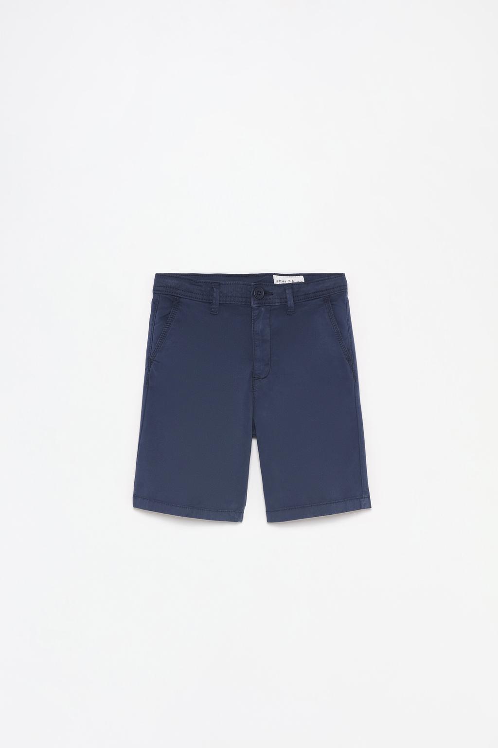 Stretch chino Bermuda shorts