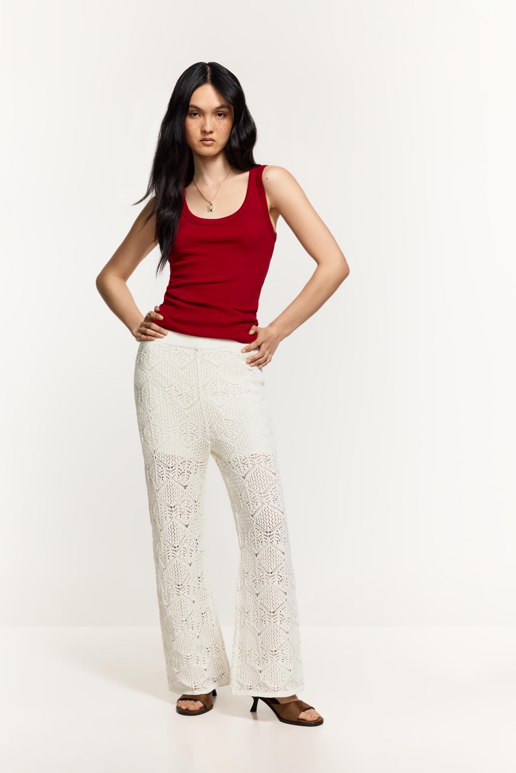 Racerback top — RED