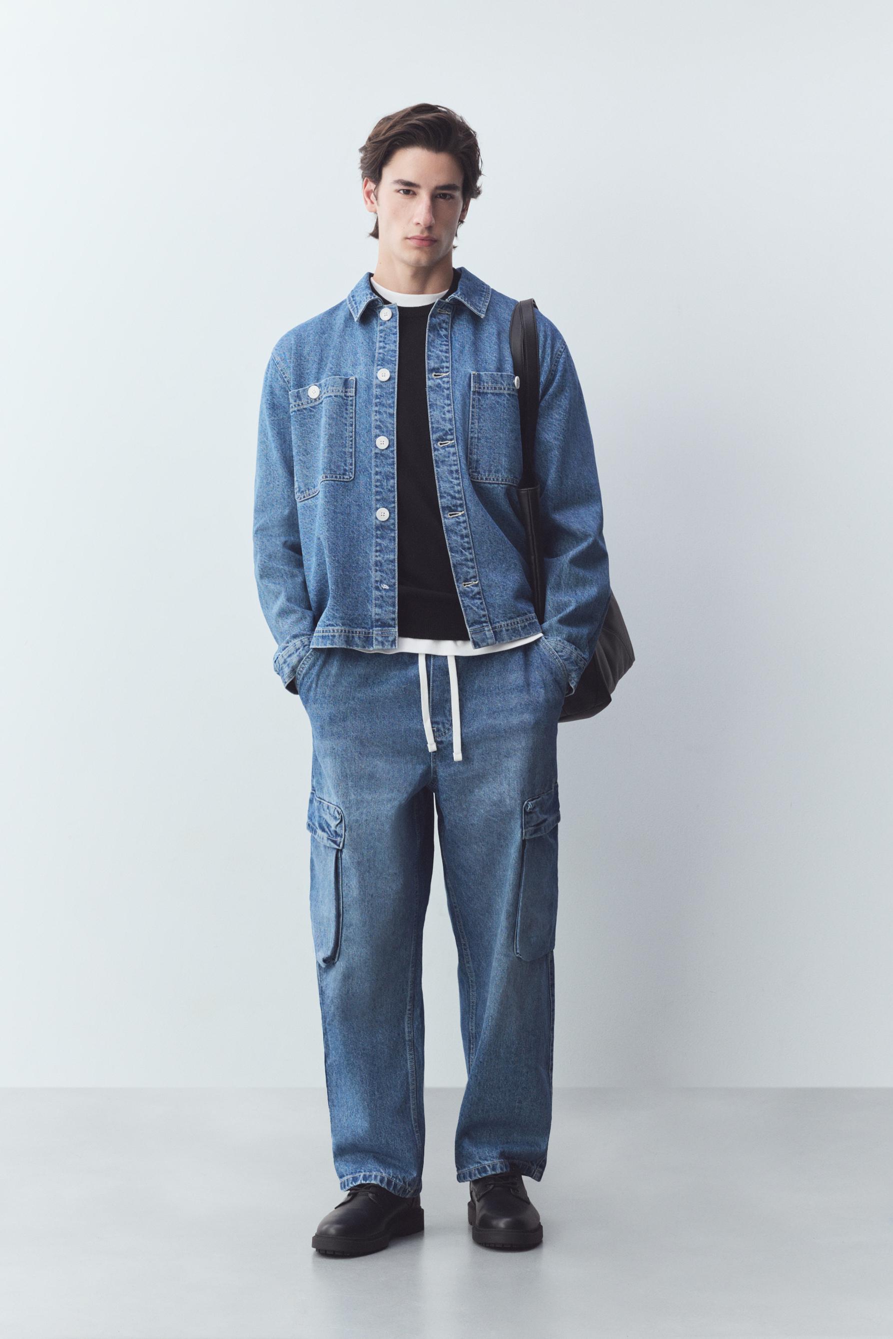Jeans cargo loose