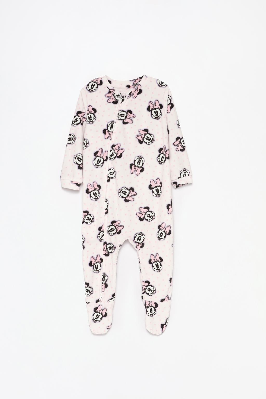 Minnie Mouse ©Disney velvety sleepsuit