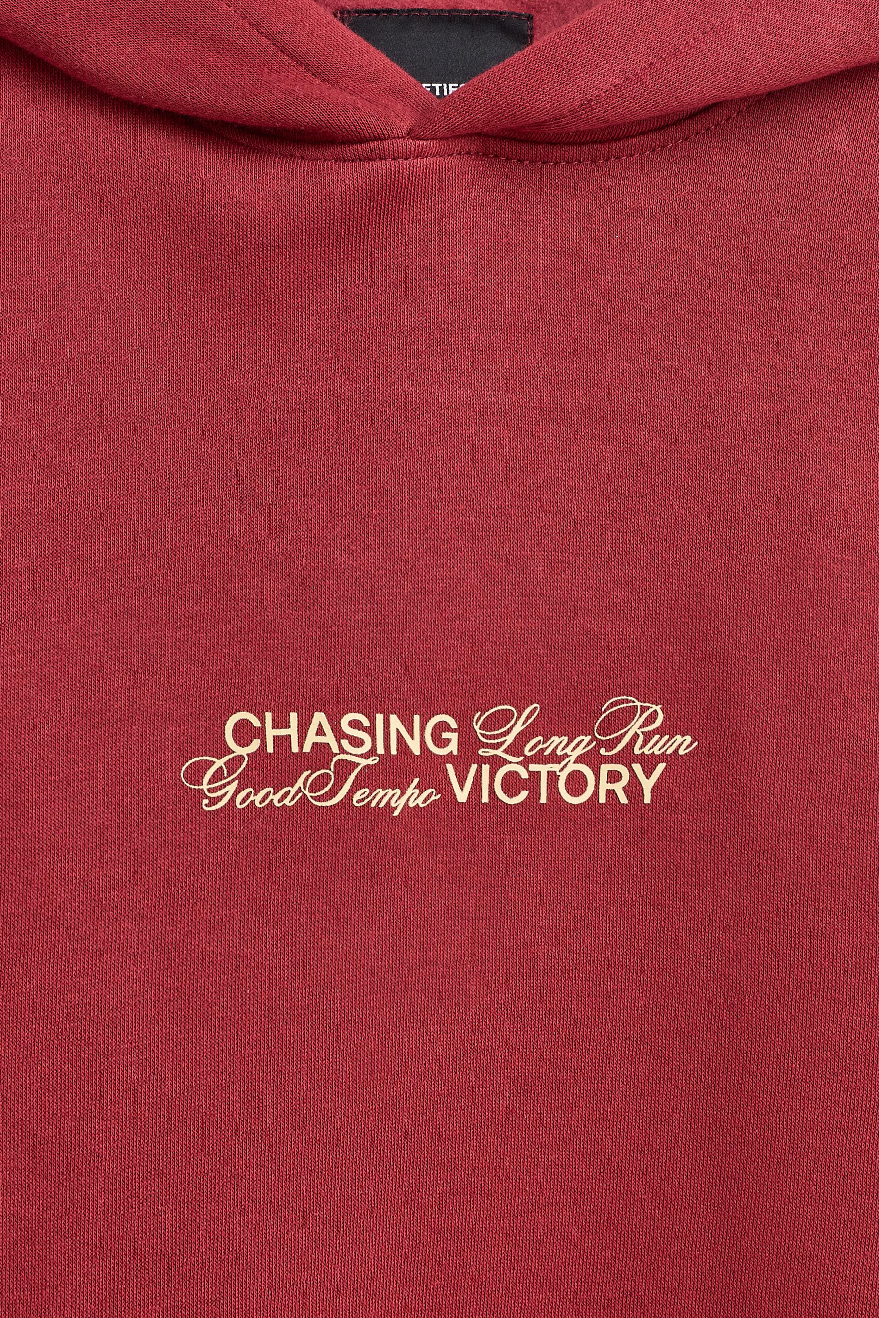Printed sweatshirt — CHOCOLATE