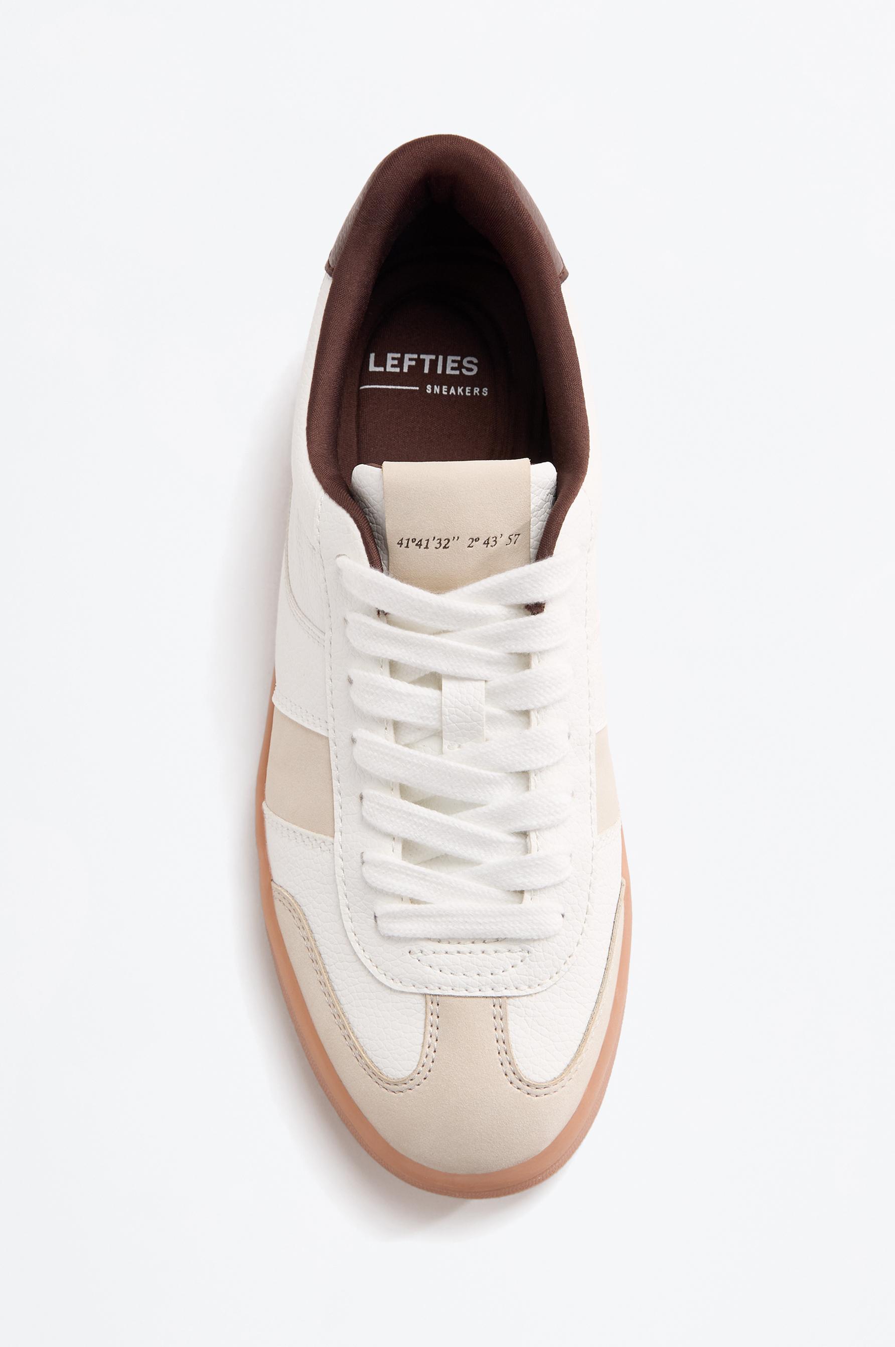 Lefties Lefties Beyaz Retro spor ayakkabı Lefties'te! Beyaz - 4. görsel