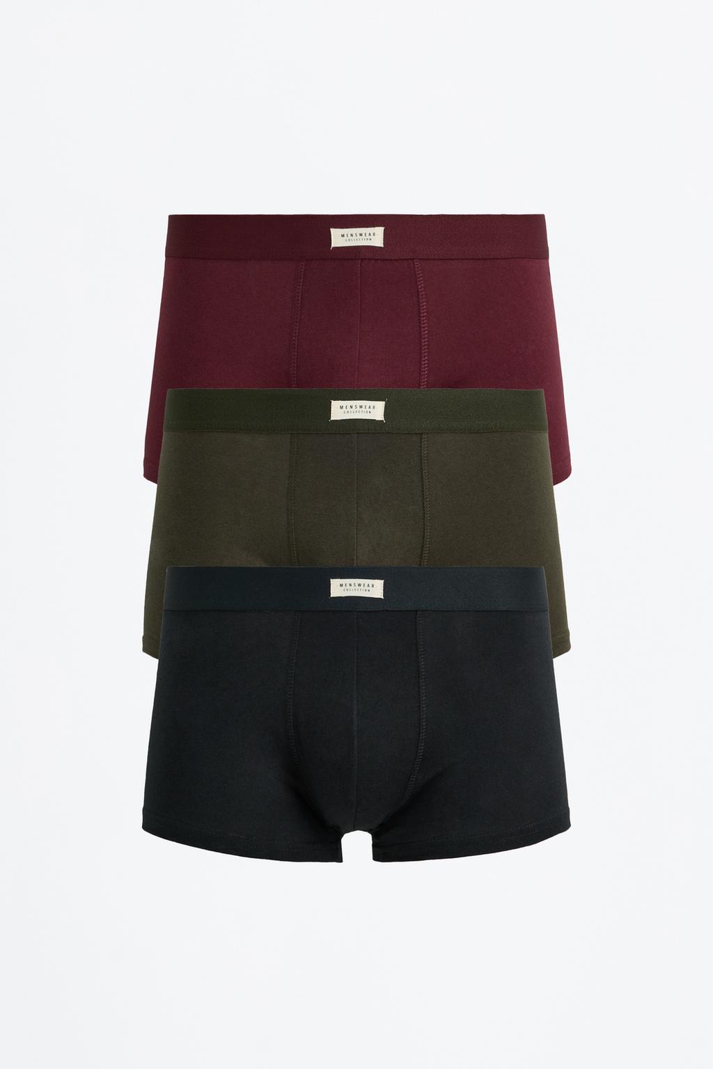 Set de 3 boxeri simpli