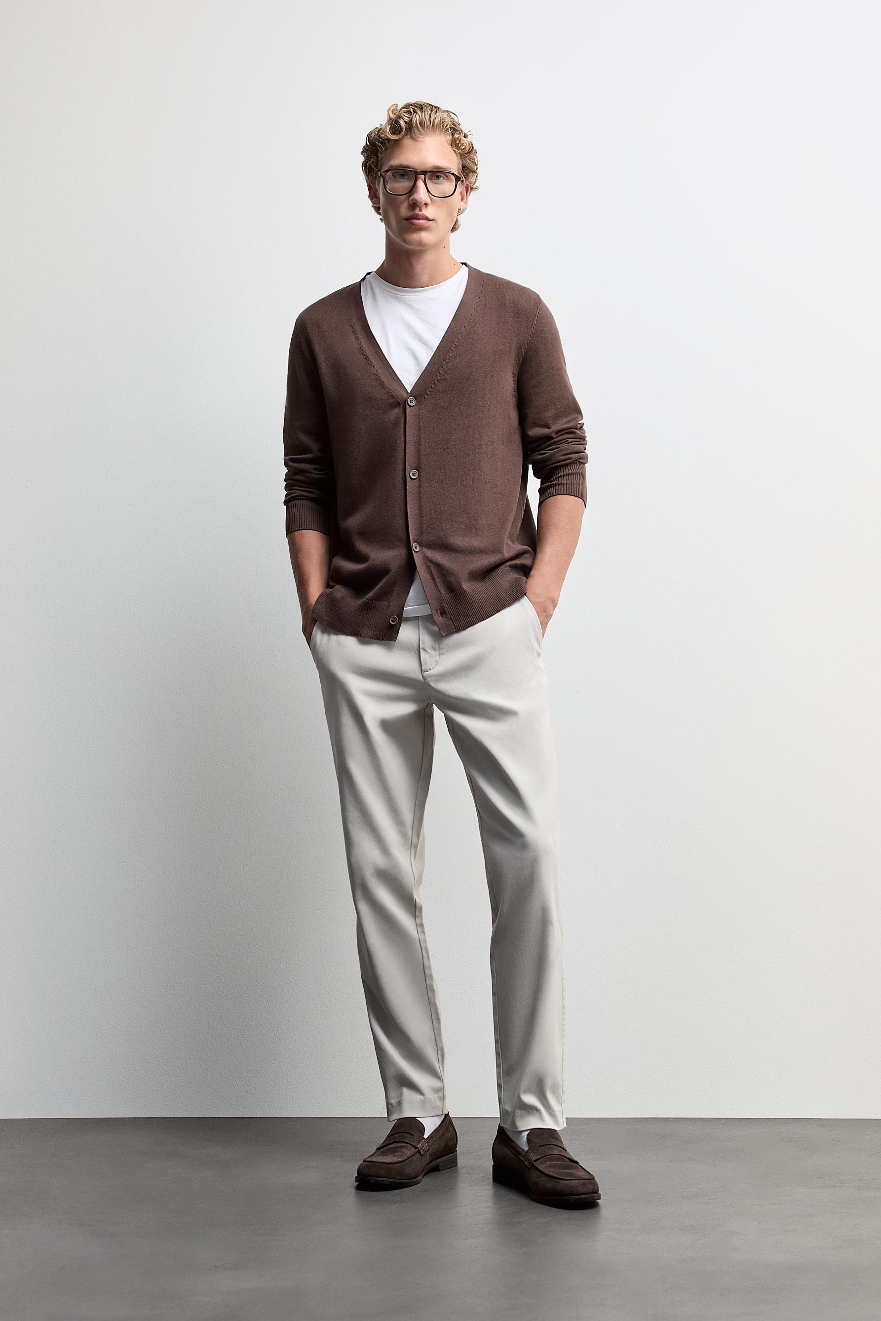 Slim fit chino trousers — HIELO