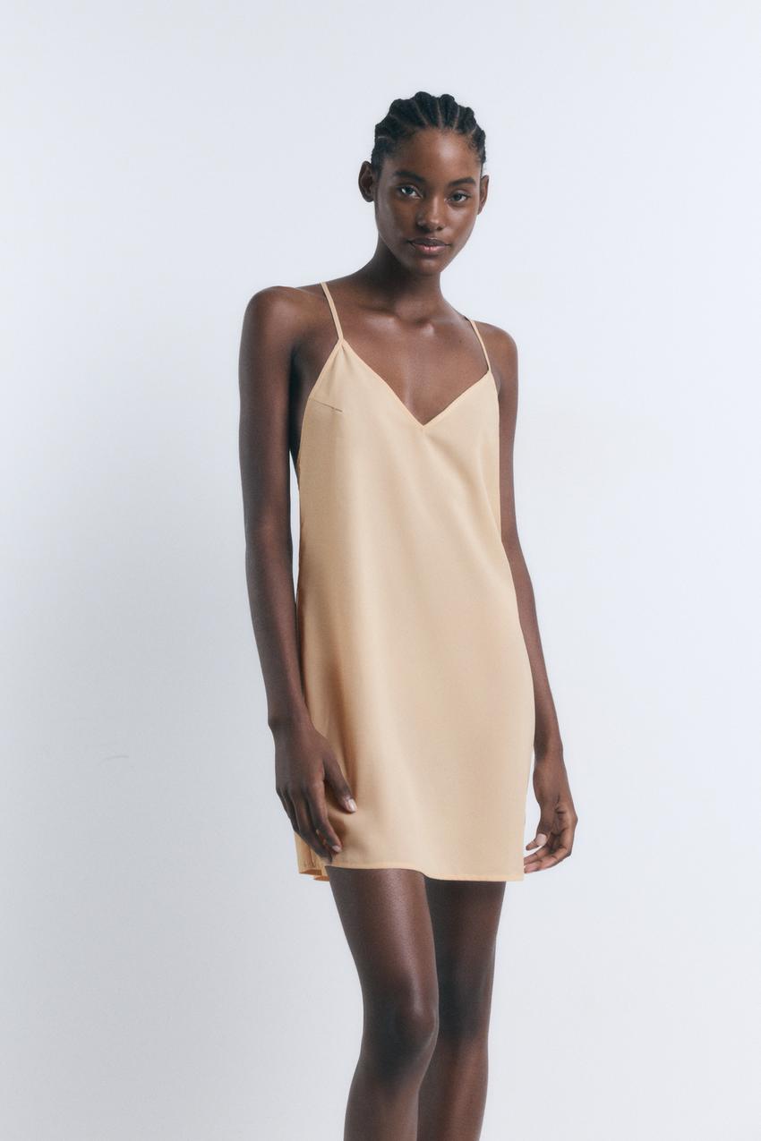 Vestido forro tirantes multiposición Vestidos Monos ROPA