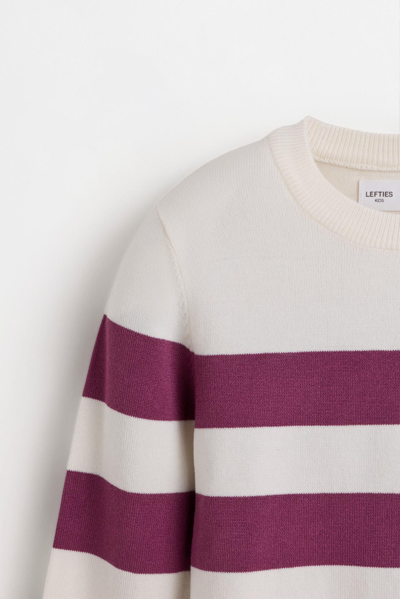 Knit sweater — STRIPED