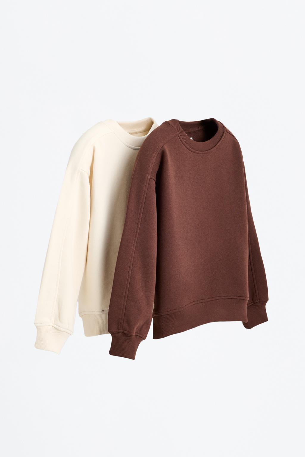 Pack 2 sudaderas lisas