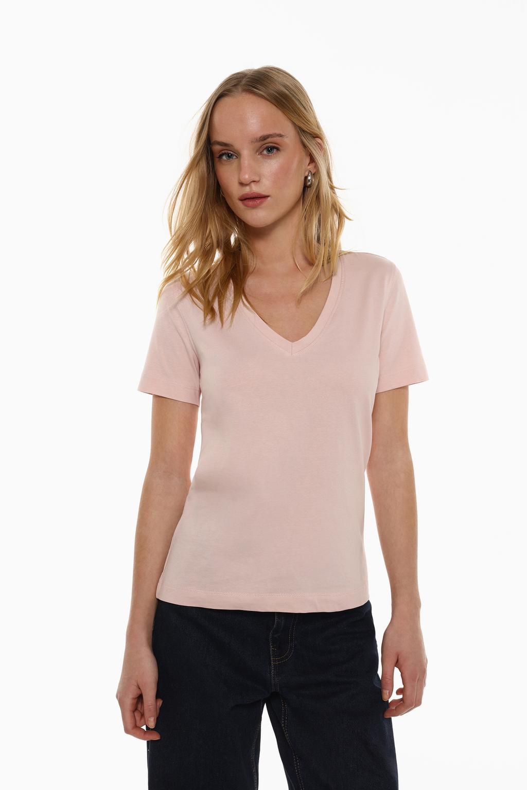 Basic V-neck T-shirt