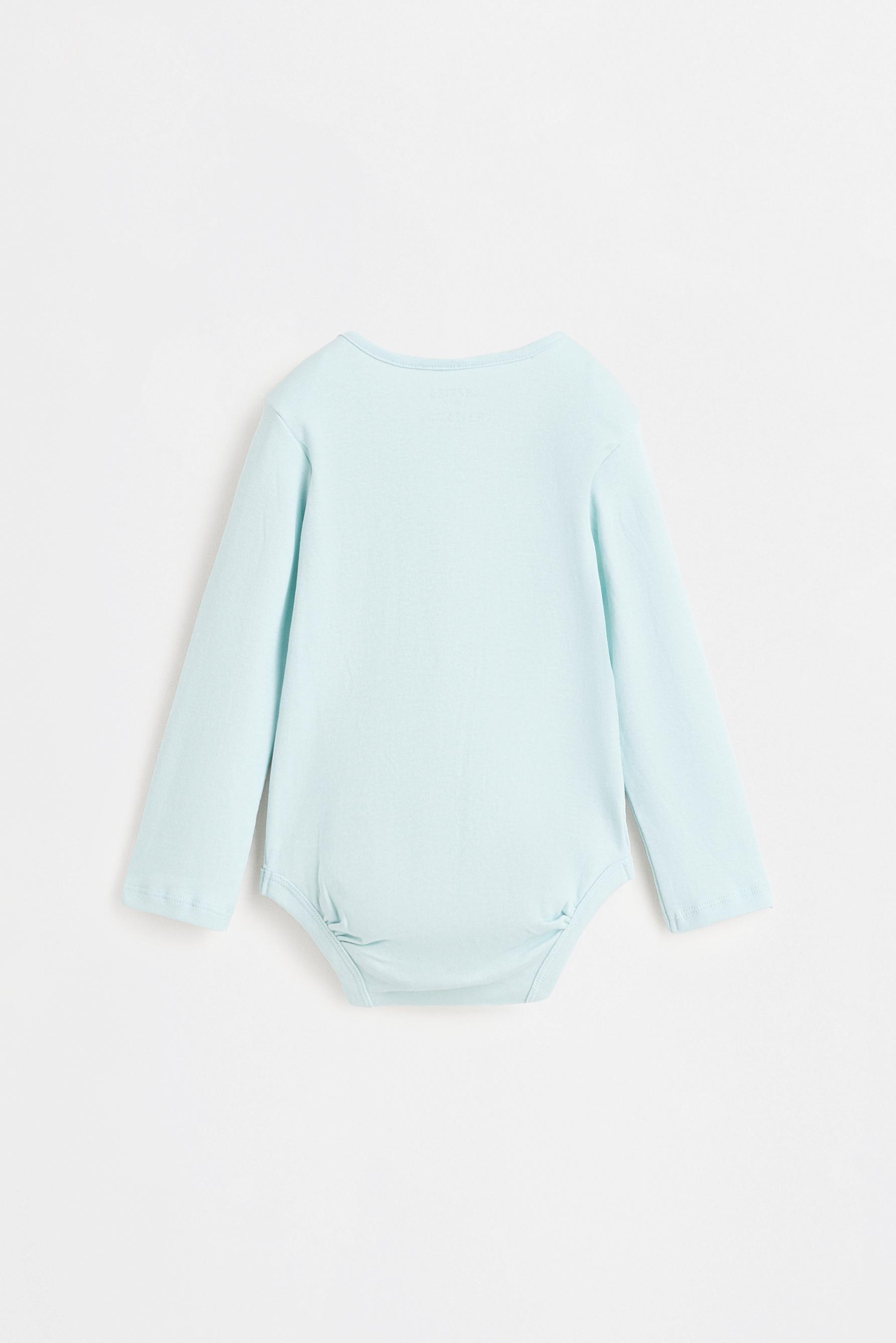 Pack of 2 combined bodysuits — WATER GREEN