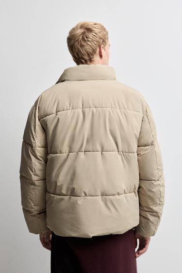 Quilted jacket — ECRU 4