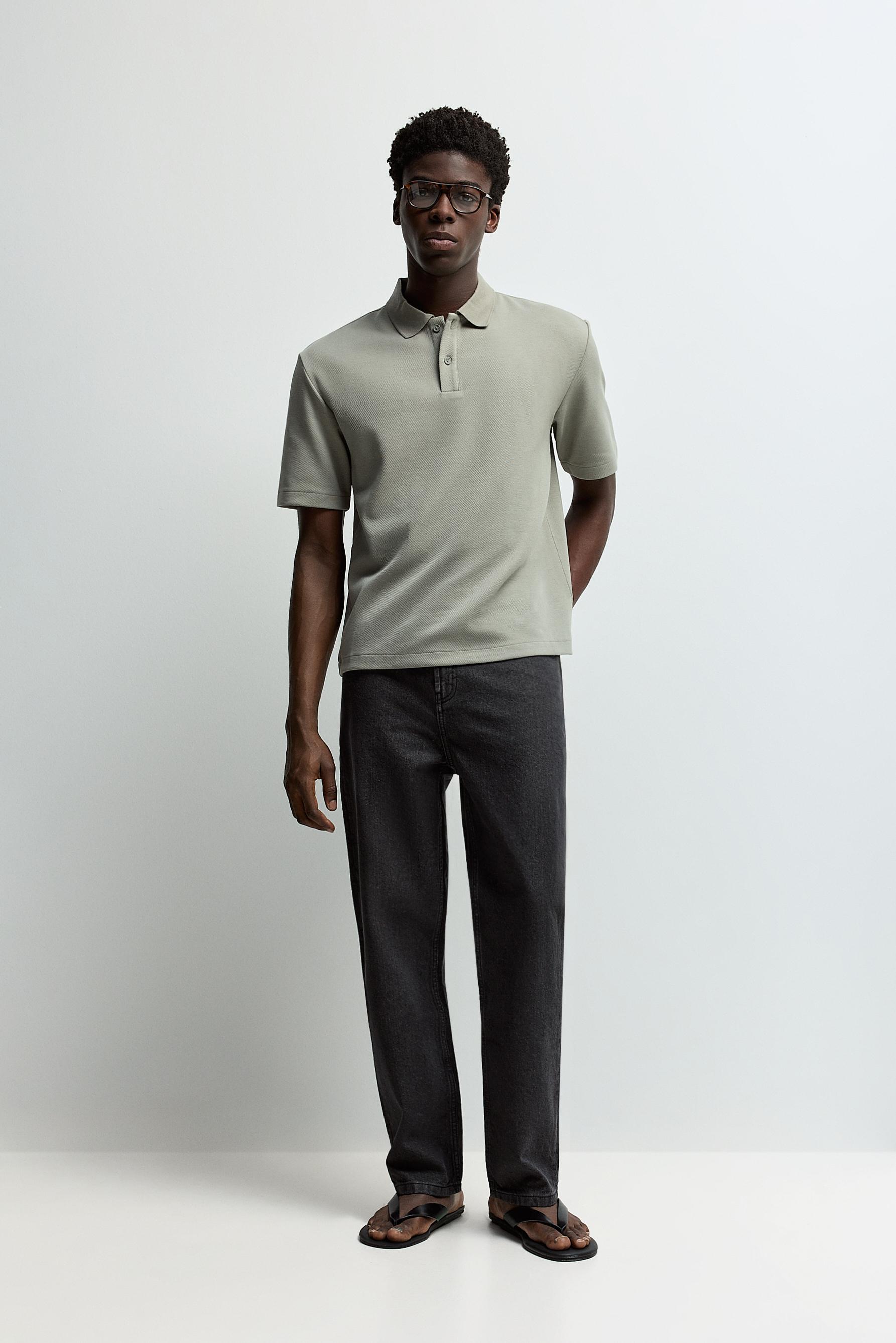 Basic polo shirt — GREEN