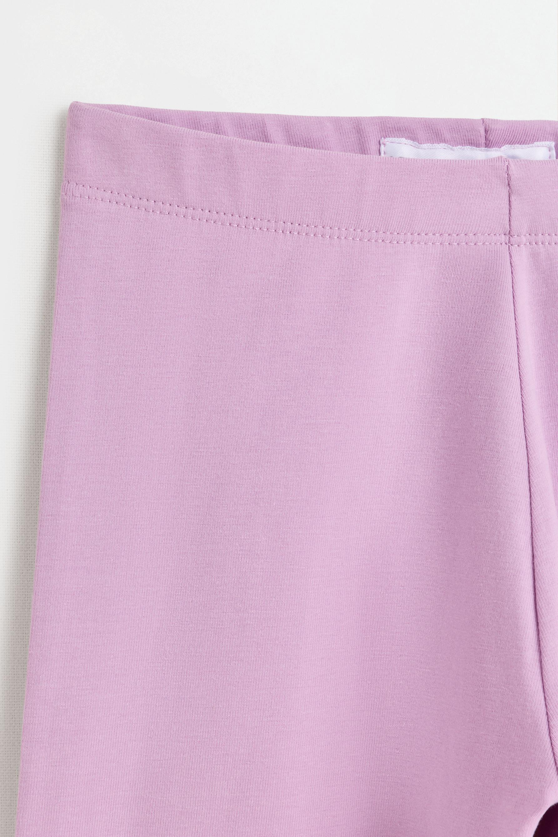 6-pack of solid-colored leggings — PALE GREY
