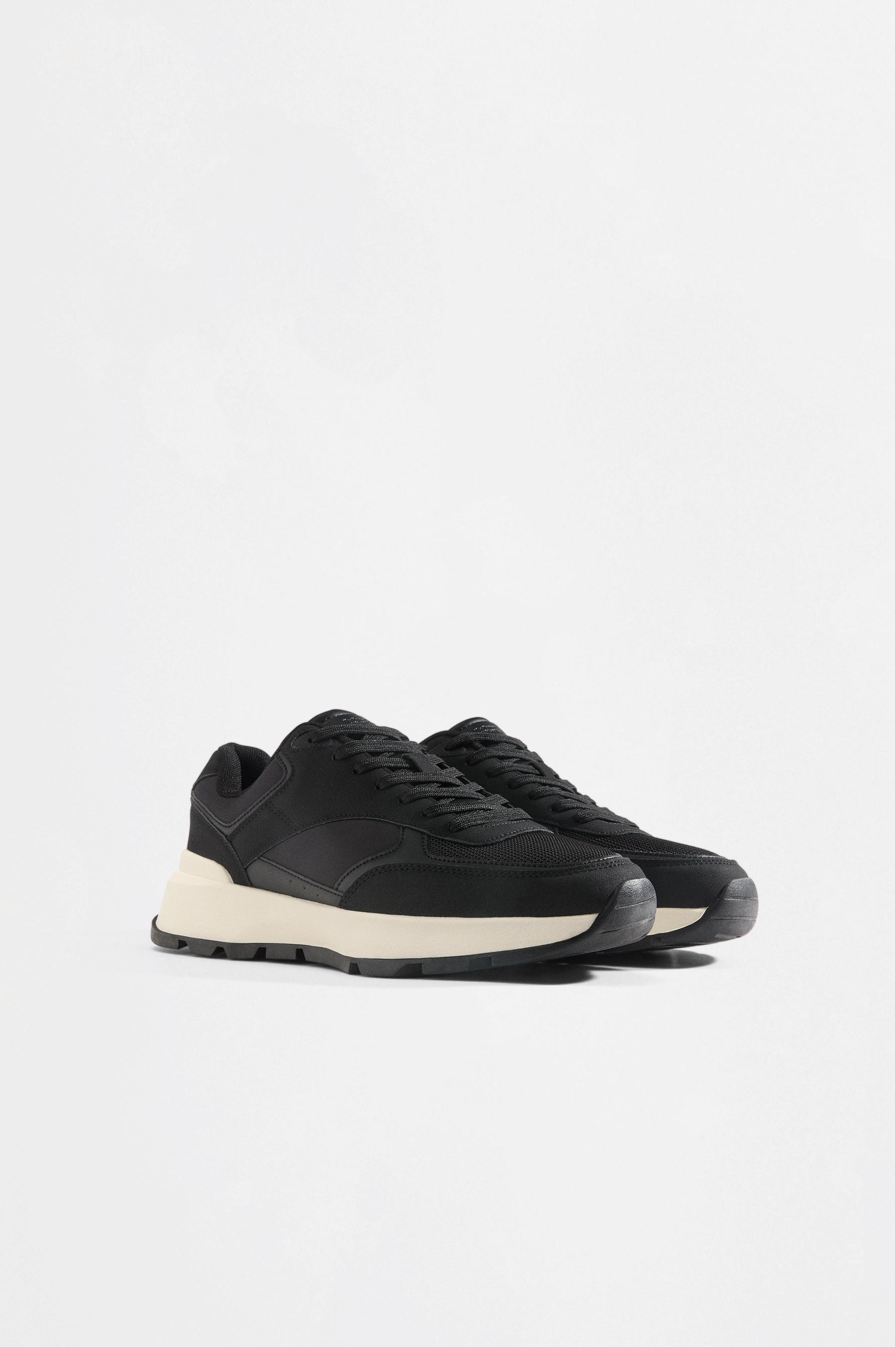 Dress sneakers — BLACK