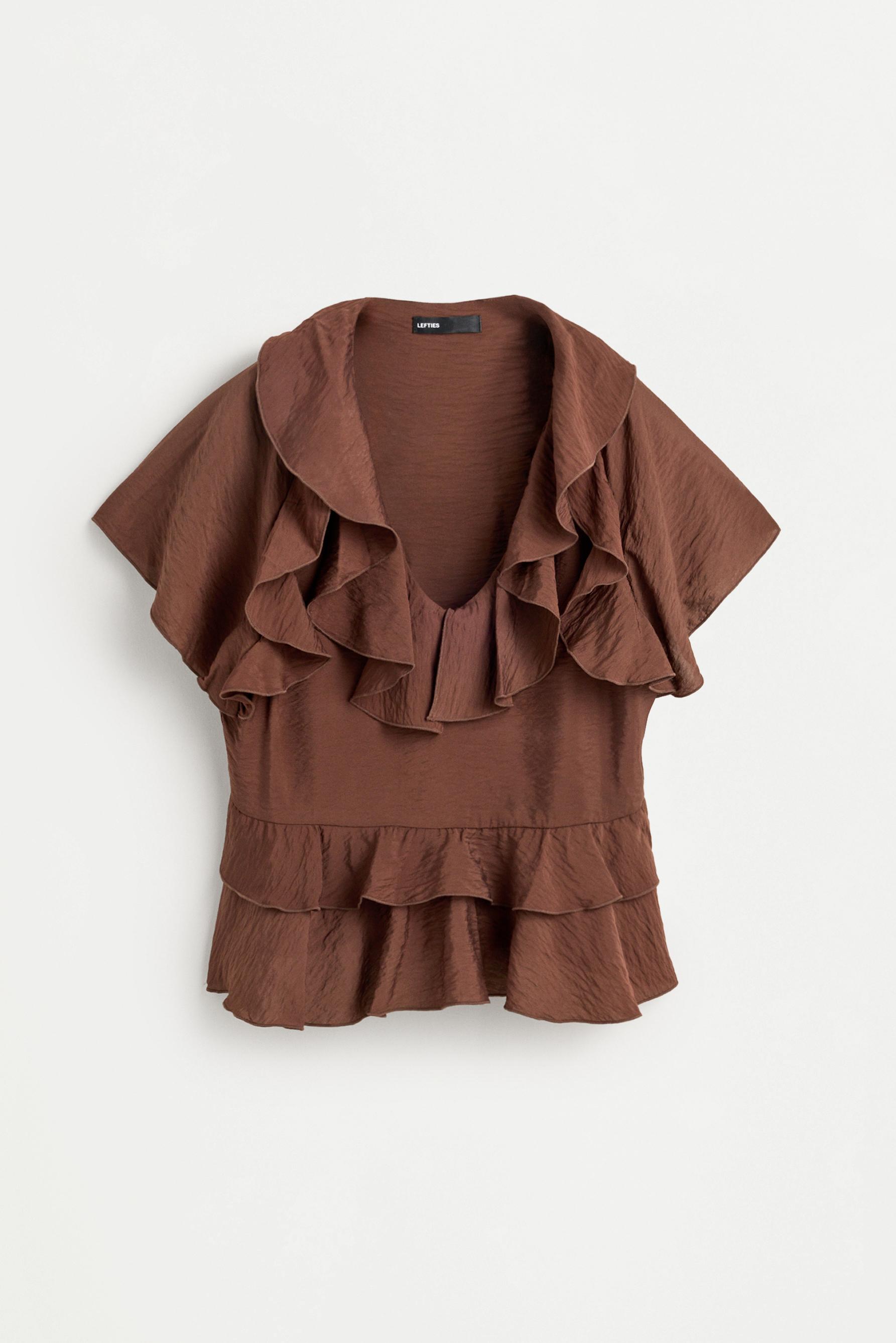 Ruffled Blouse — OCHRE